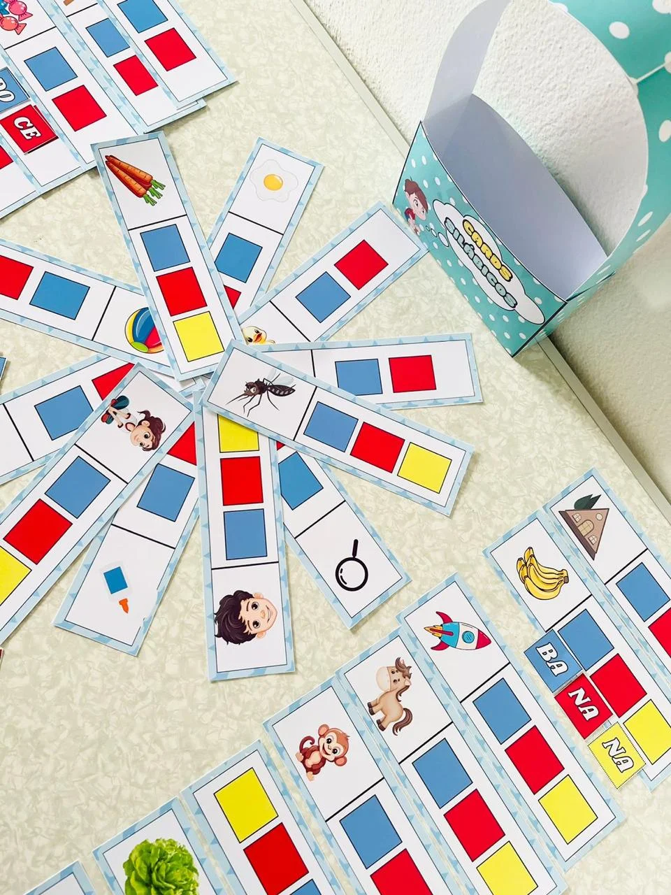 Cards Silábicos – 1º e 2º Ano | Língua Portuguesa e Alfabetização — amostra 2: Cards Silábicos para reconhecer, formar e…