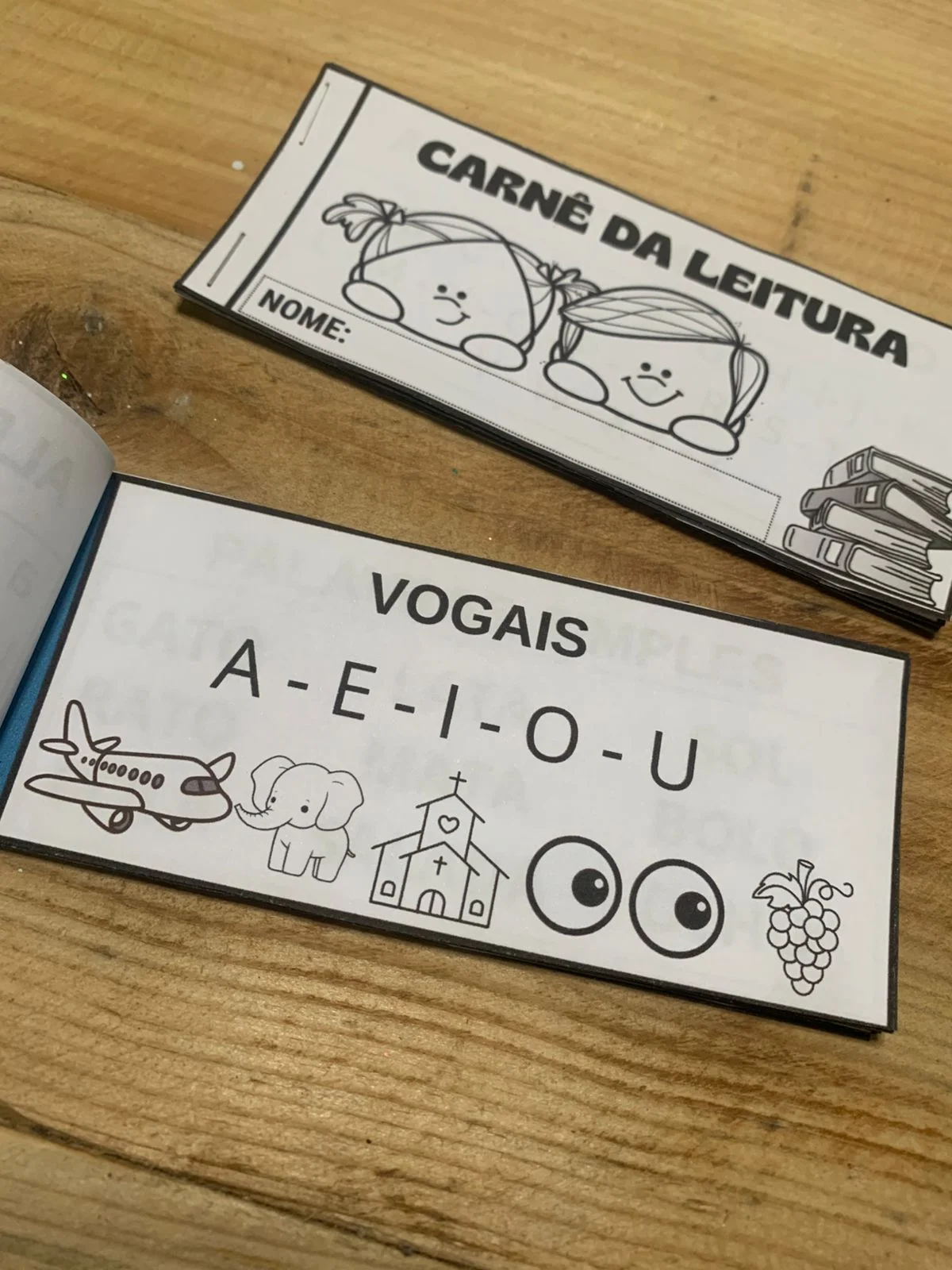 Carnê da Leitura –Alfabetização com Palavras, Frases e Pequenos Textos — amostra 3: Carnê da Leitura para apoiar o…