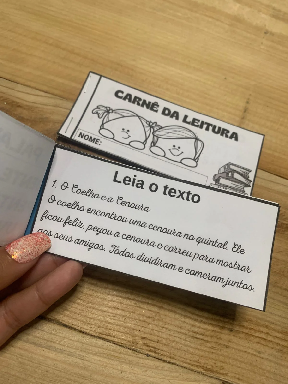 📘 Carnê da Leitura – Aprendizado Divertido e Progressivo! ✨ — amostra 3: ✅ O que você encontra no material: 🌟 Alfabeto em… 📘 Carnê da Leitura – Aprendizado Divertido e Progressivo! ✨ — amostra 3: ✅ O que você encontra no material: 🌟 Alfabeto em…