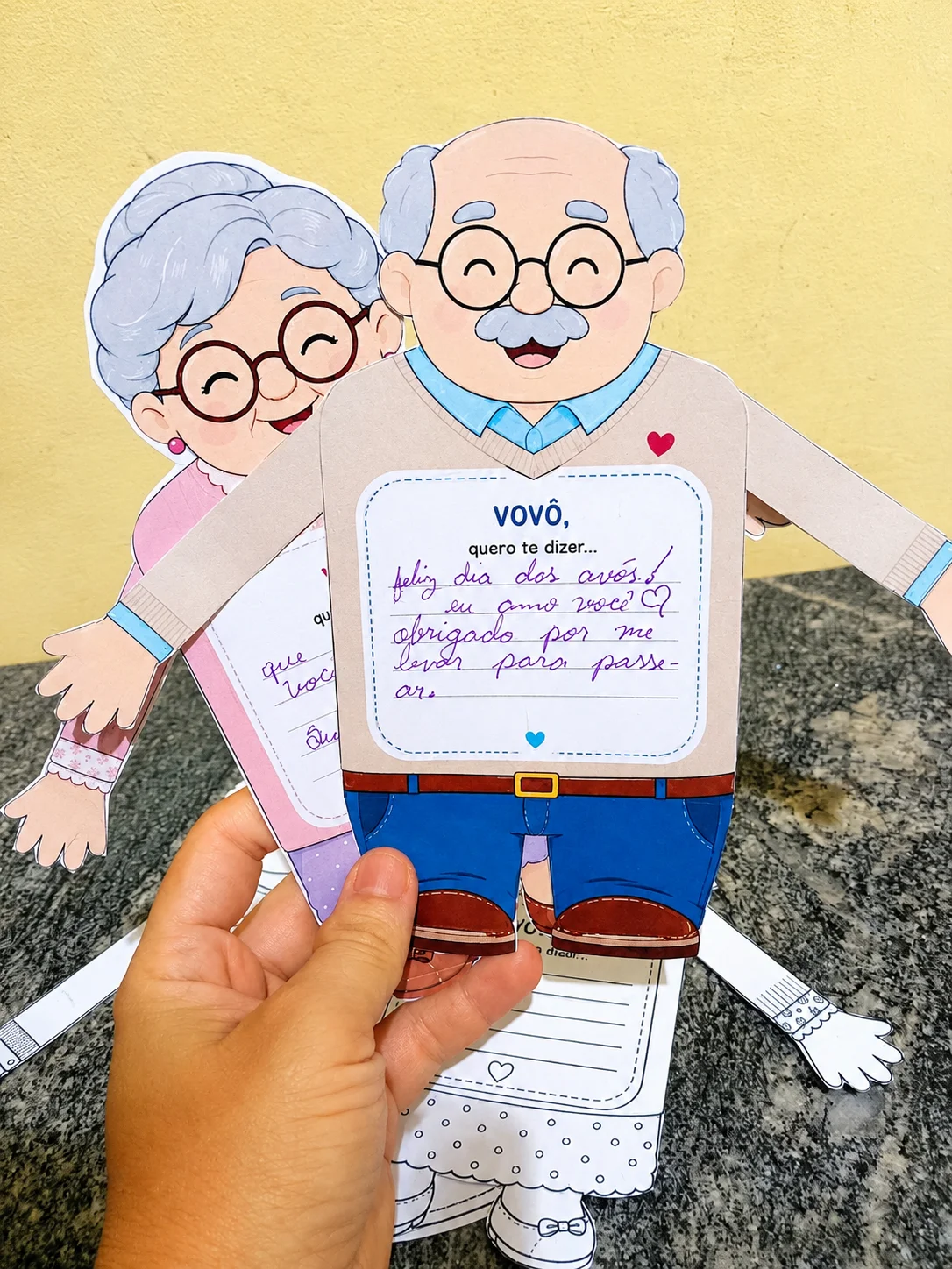 Cartão Abraço dos Avós – Uma lembrança que emociona! — amostra 1: Cartão Abraço dos Avós – Uma lembrança que emociona