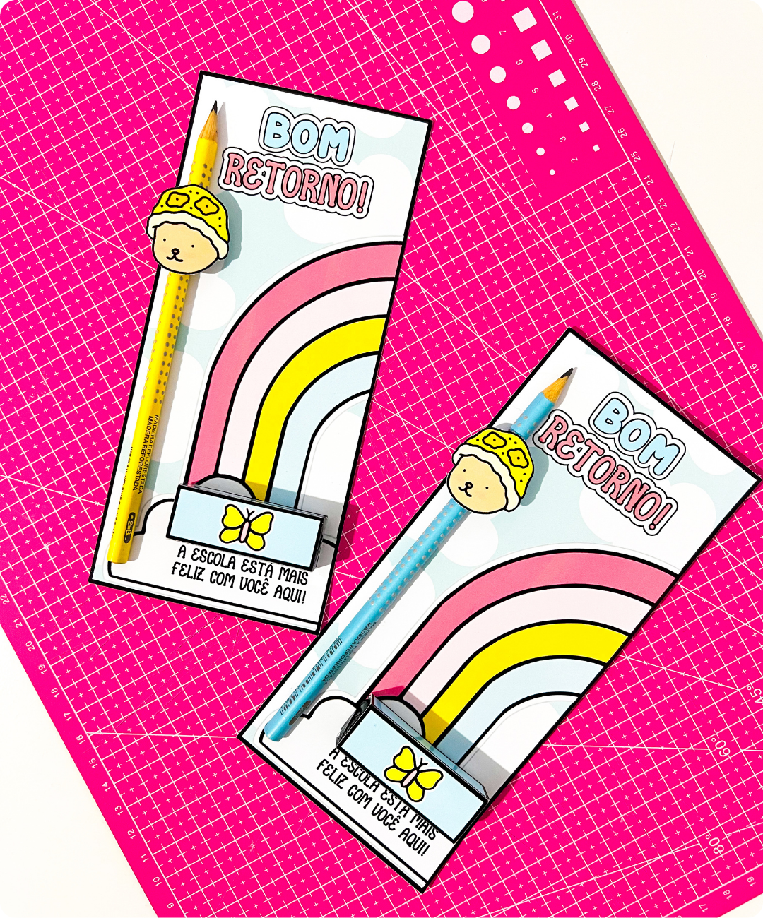 Cartão de Bobbie Goods para imprimir — amostra 4: Para quais professores é indicado