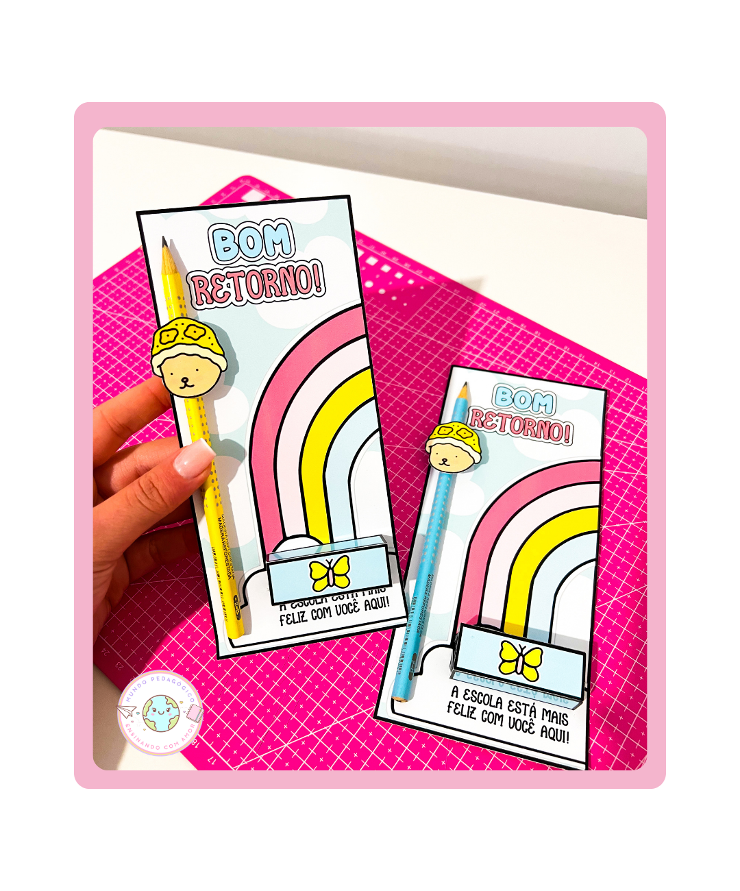 Cartão de Bobbie Goods para imprimir — capa do material