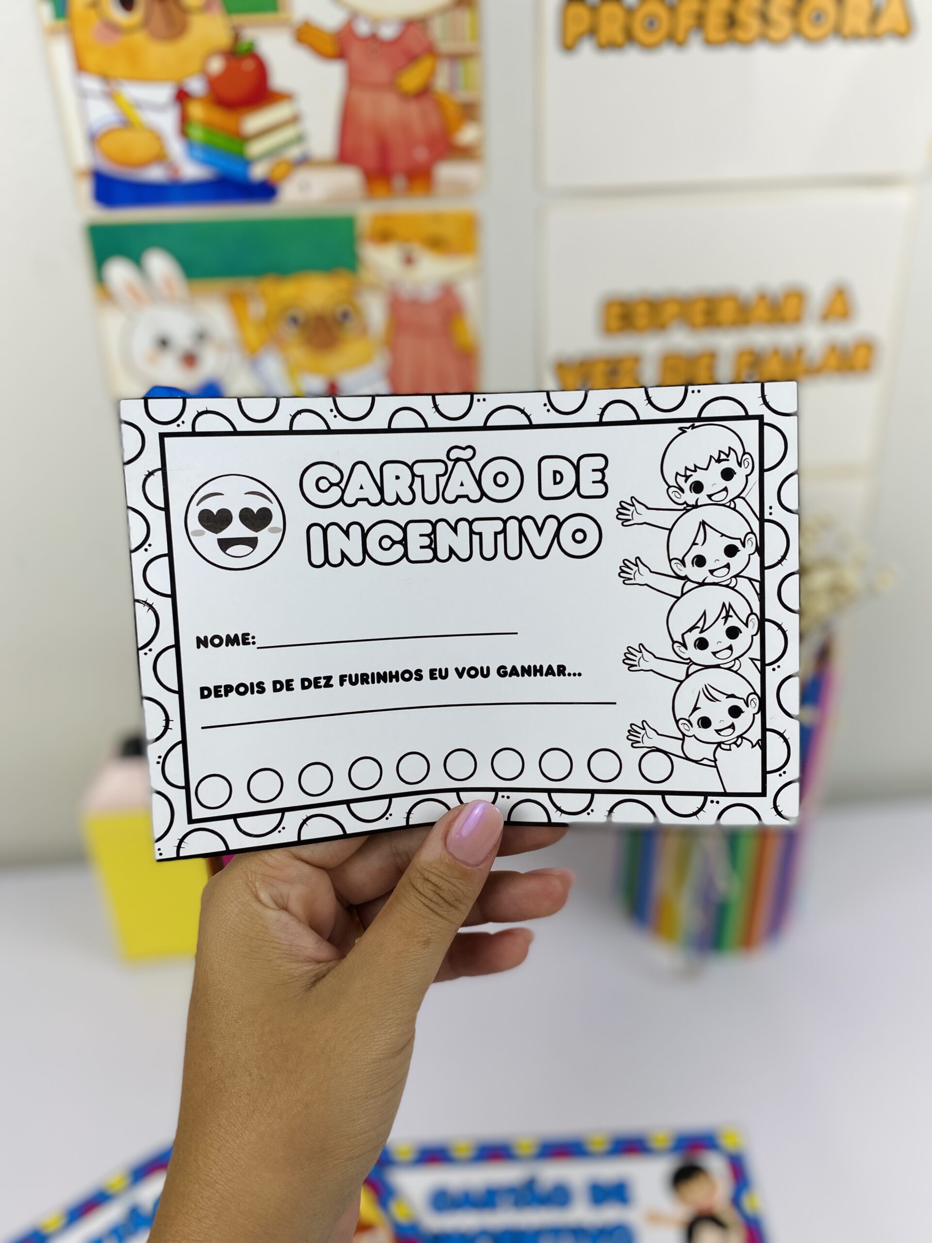Cartão de incentivo – PDF para Imprimir | Educação Infantil — amostra 1: Sobre o CARTÃO DE INCENTIVO Cartão de incentivo – PDF para Imprimir | Educação Infantil — amostra 1: Sobre o CARTÃO DE INCENTIVO