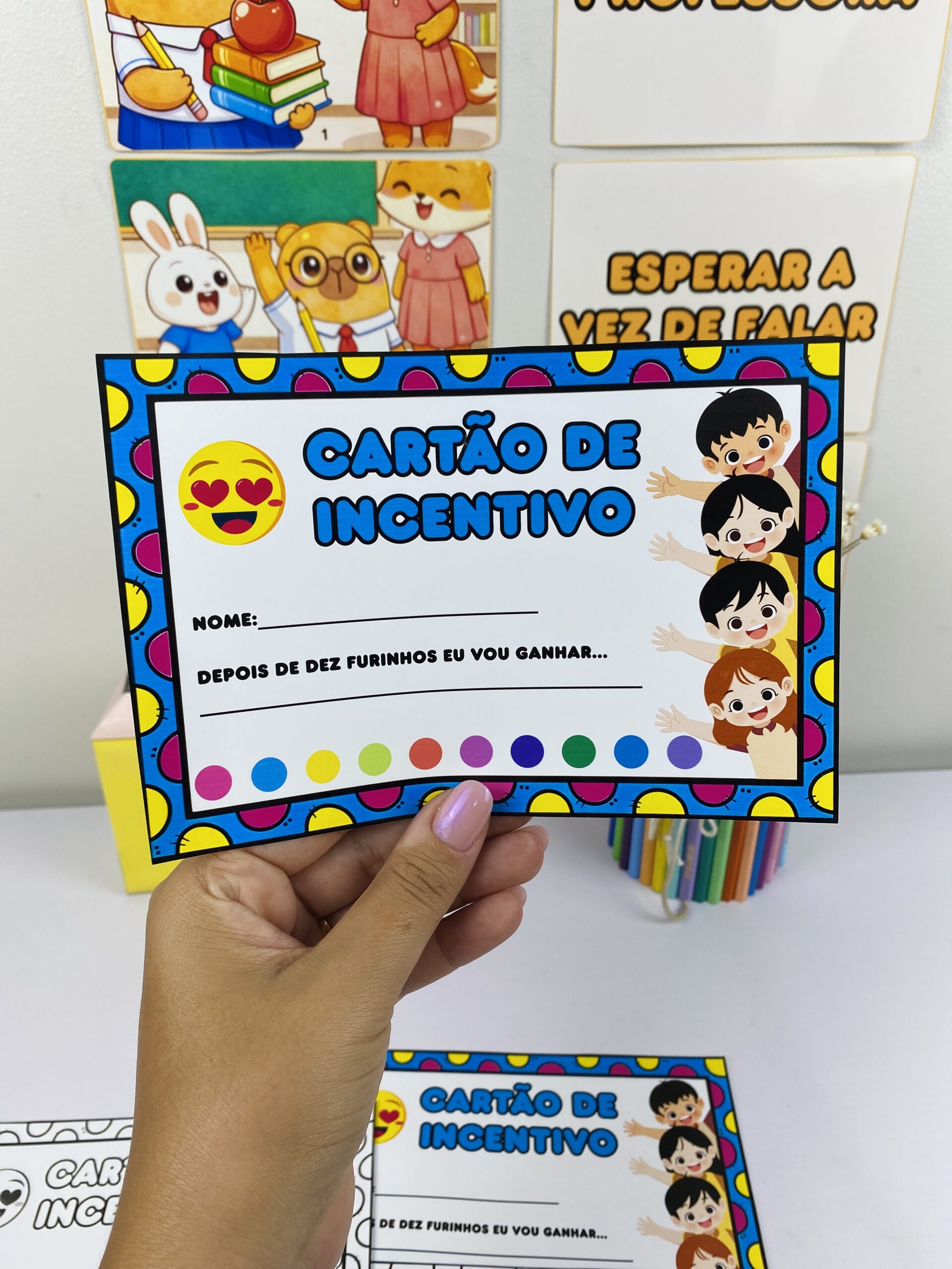 Cartão de incentivo – PDF para Imprimir | Educação Infantil — amostra 2: Para quem é indicado Cartão de incentivo – PDF para Imprimir | Educação Infantil — amostra 2: Para quem é indicado