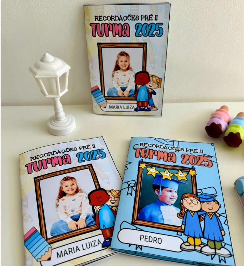 Cartão de Recordações Personalizável para Educação Infantil — amostra 4: Para quem o material é indicado