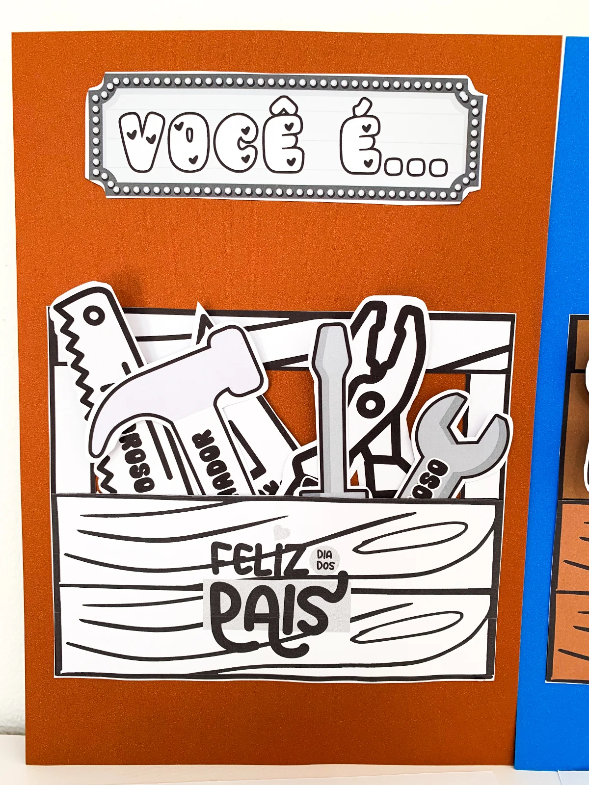 Cartão Dia dos Pais – Tema Ferramentas Arquivo em PDF — amostra 2: O Cartão Dia dos Pais – Tema Ferramentas é uma proposta… Cartão Dia dos Pais – Tema Ferramentas Arquivo em PDF — amostra 2: O Cartão Dia dos Pais – Tema Ferramentas é uma proposta…