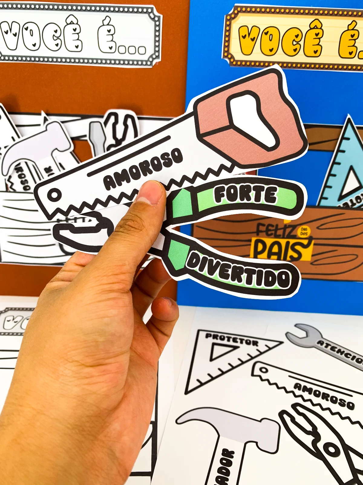 Cartão Dia dos Pais – Tema Ferramentas Arquivo em PDF — amostra 5: O Cartão Dia dos Pais – Tema Ferramentas é uma proposta… Cartão Dia dos Pais – Tema Ferramentas Arquivo em PDF — amostra 5: O Cartão Dia dos Pais – Tema Ferramentas é uma proposta…