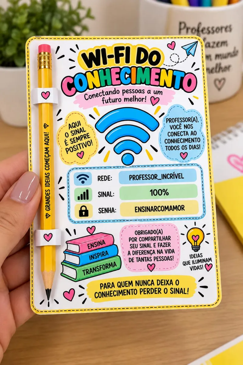 Cartão Dia dos Professores para Imprimir - Educação infantil — Datas comemorativas para Educação Infantil: Cartão Dia dos…