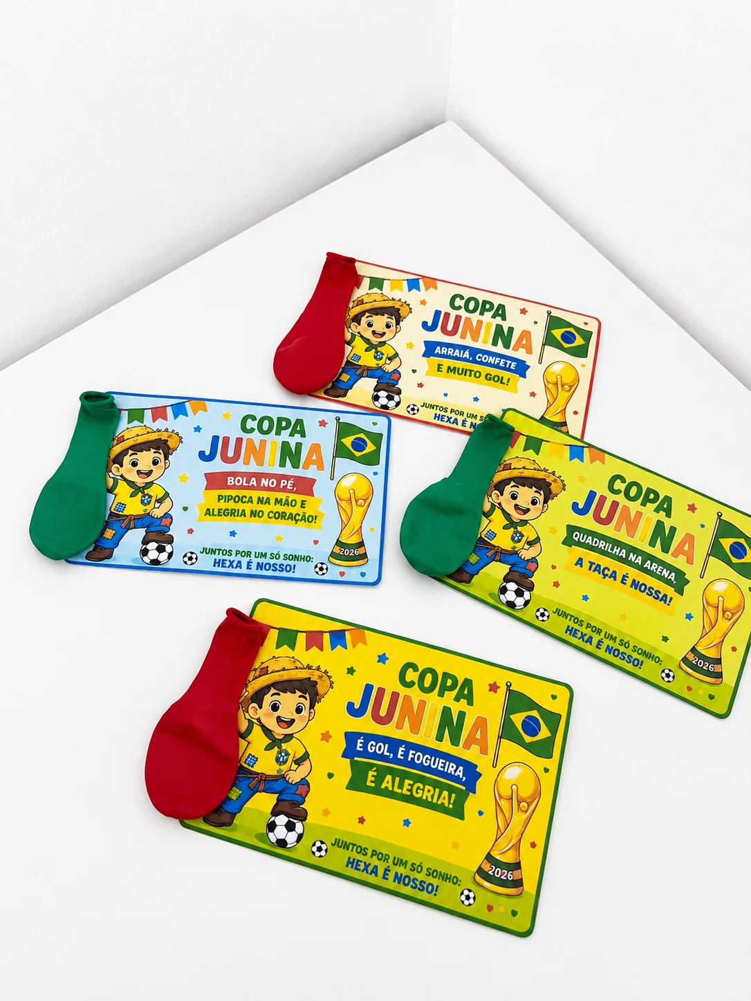 Cartão Lembrancinha Copa Junina – PDF para Imprimir — amostra 2: Sobre o Cartão Lembrancinha Copa Junina
