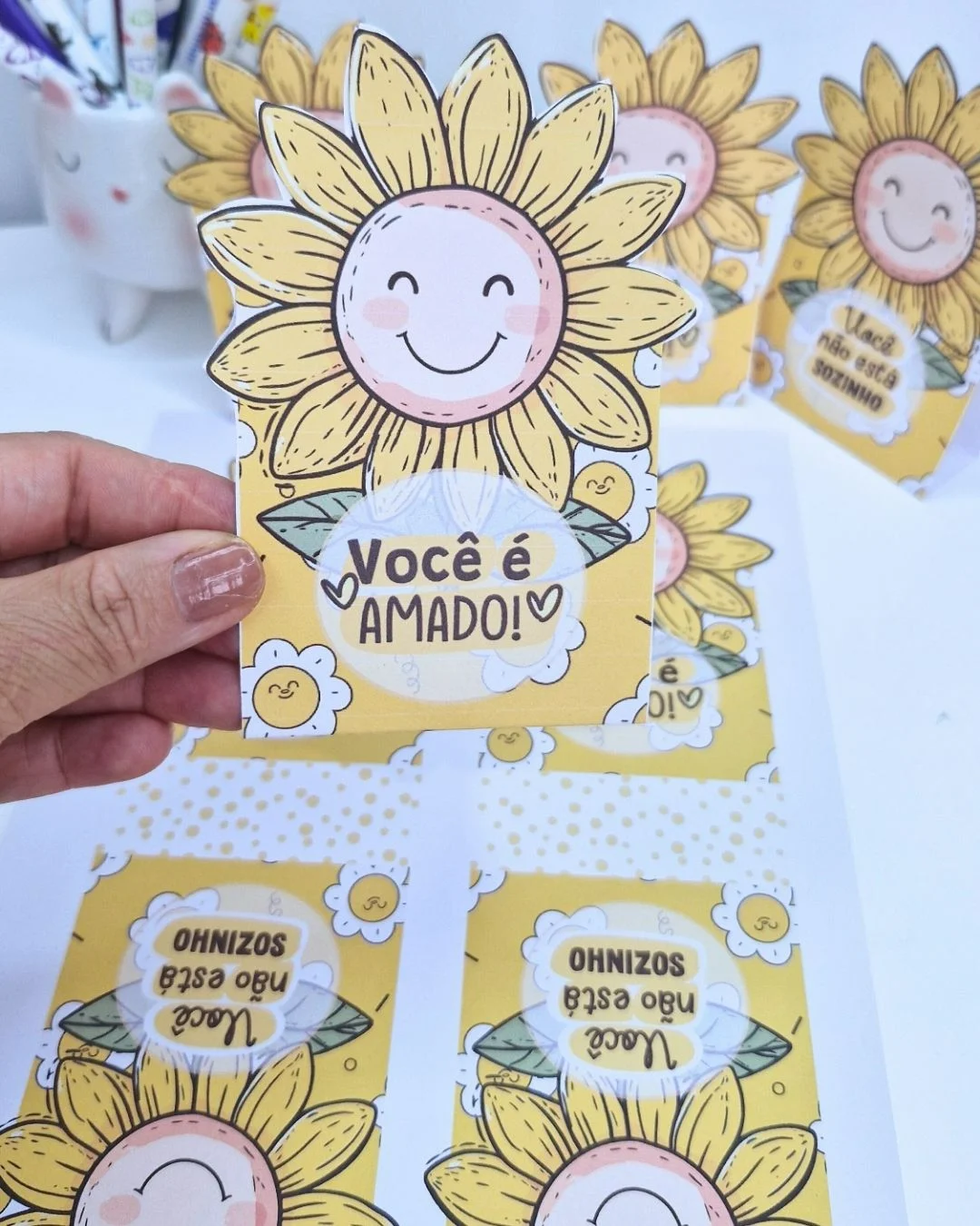 Cartão para Bombom – Você é Amado – PDF para Imprimir — amostra 6: Um mimo delicado que transmite uma mensagem de amor,…