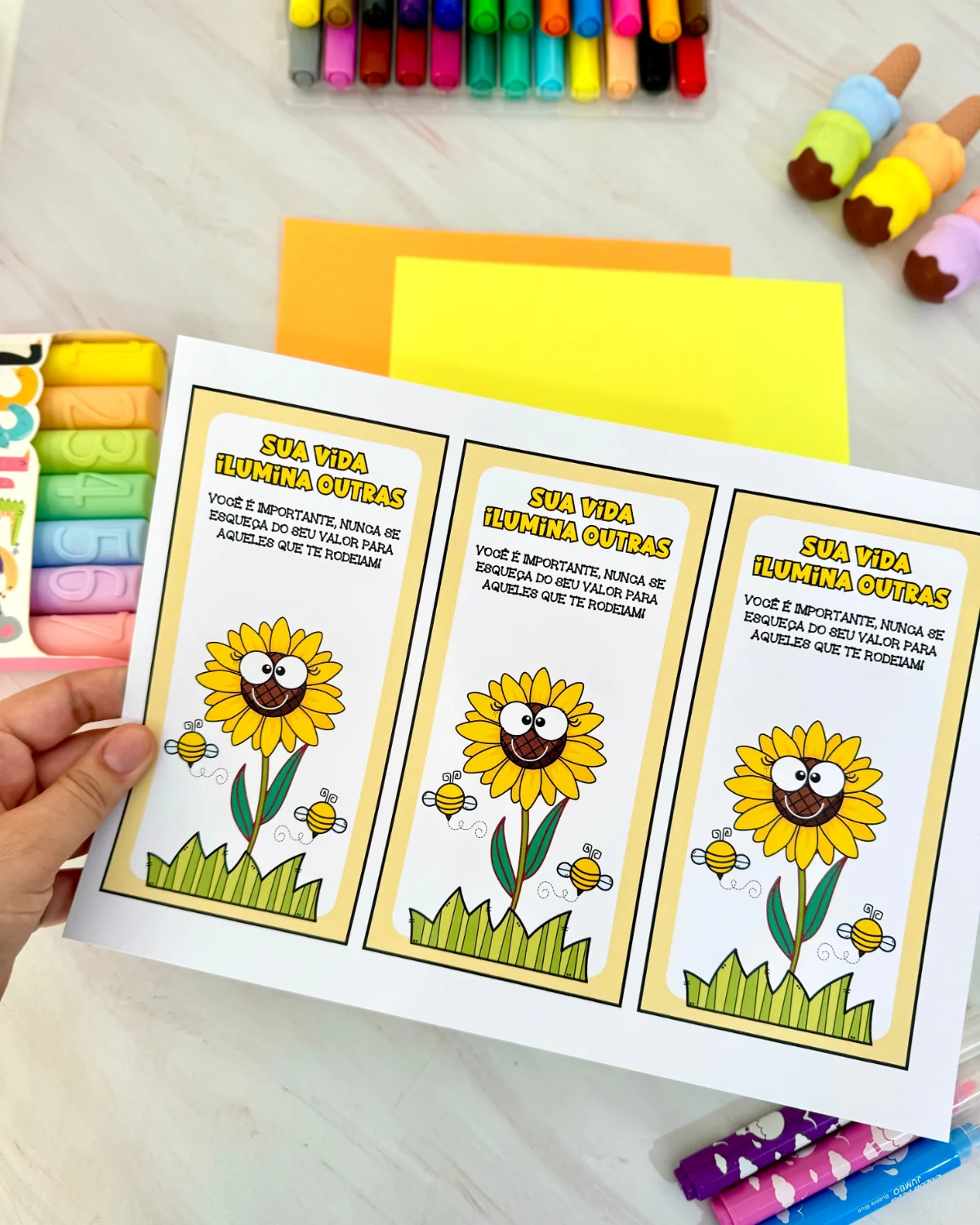 Cartão Setembro Amarelo – Material Pedagógico — amostra 1: Sobre o Cartão Setembro Amarelo