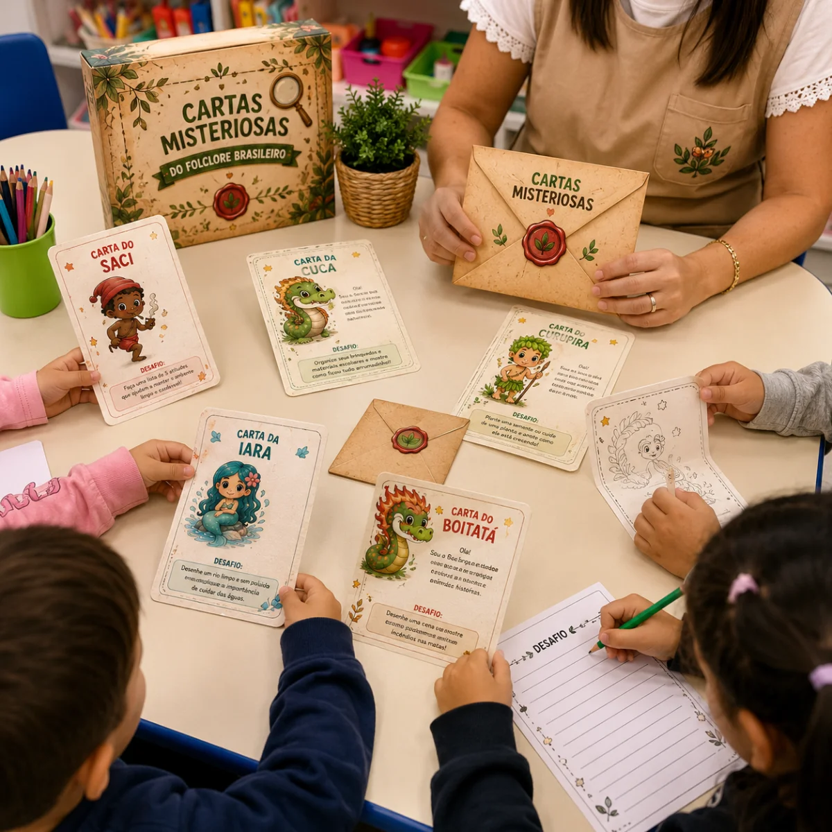 Cartas misteriosas do Folclore — Alfabetização para Educação Infantil: ✨ NOVIDADE CHEGANDO