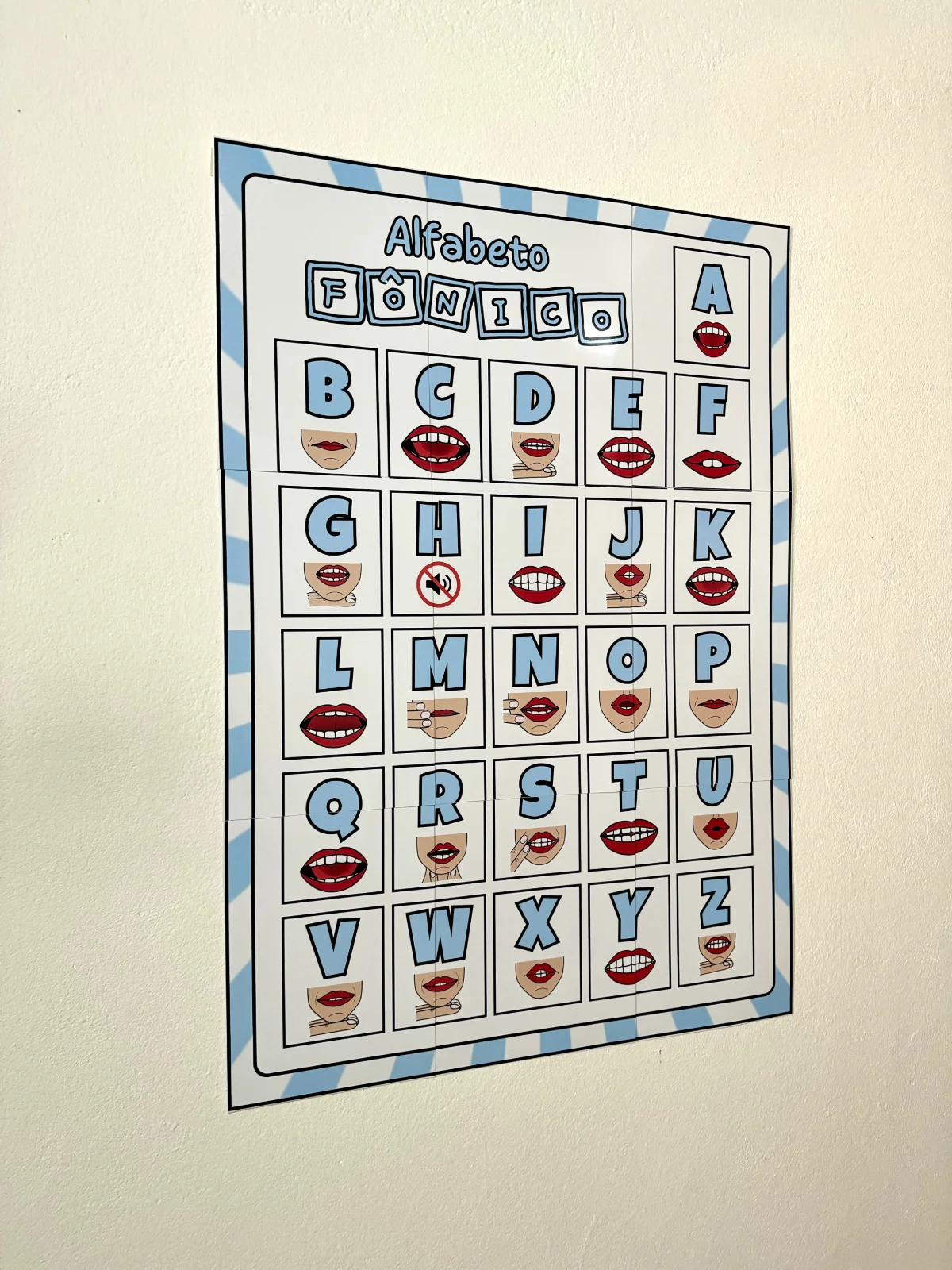 Cartaz Alfabeto Fônico para trabalhar alfabetização — Alfabetização para Educação Infantil: Cartaz Alfabeto Fônico para…