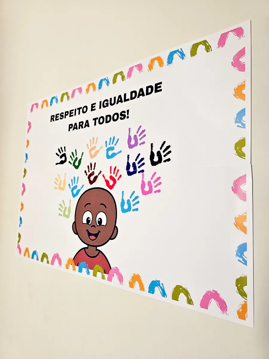 ✋🏾🤎 CARTAZ CARIMBO DE MÃO – CONSCIÊNCIA NEGRA — amostra 1: O Cartaz Carimbo de Mão convida os alunos a participarem da…