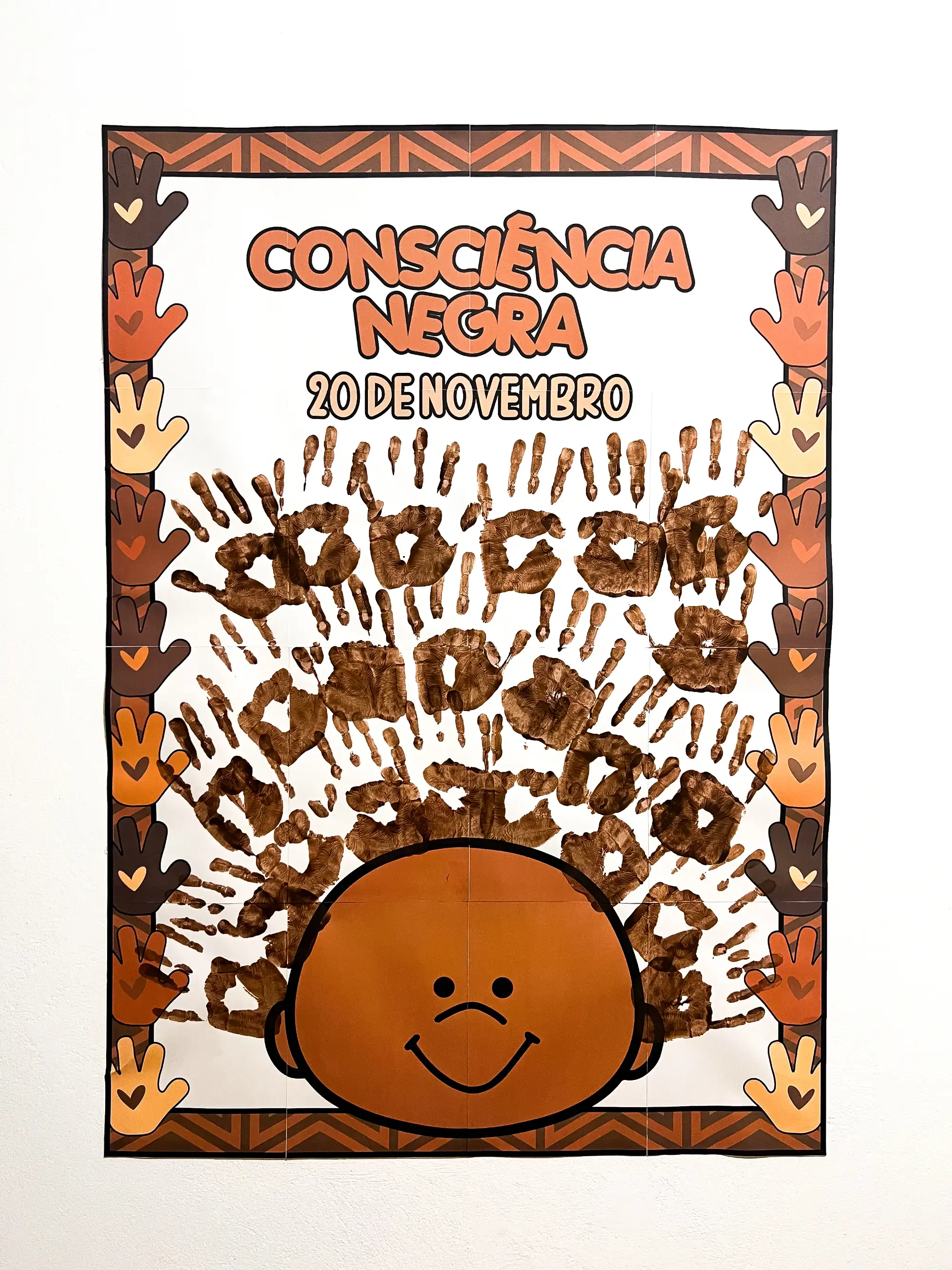 Cartaz Colaborativo Consciência Negra – 20 de Novembro — Ciências para Educação Infantil: Cartaz colaborativo para o Dia da…