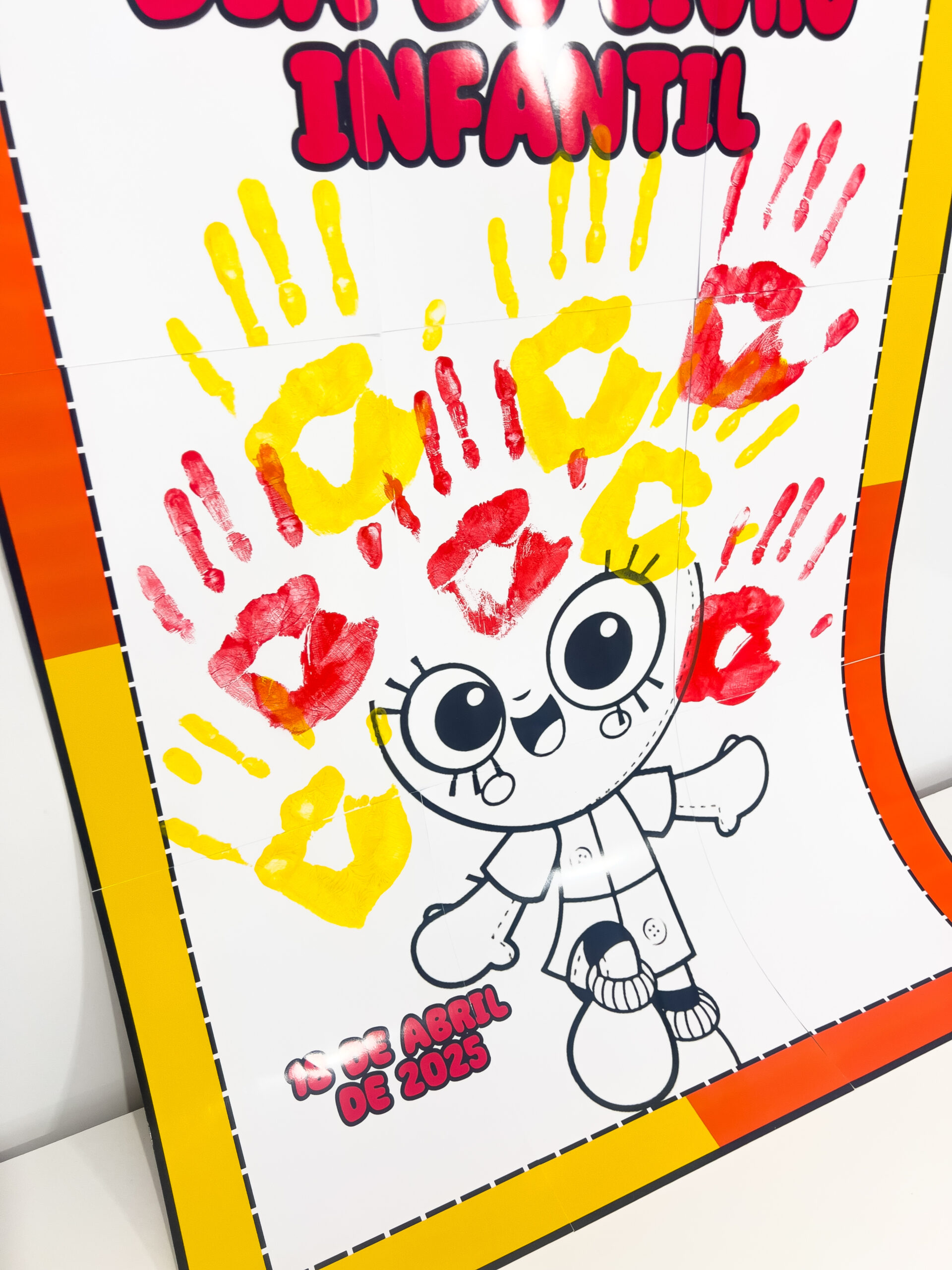 Cartaz colaborativo de Emília para imprimir — amostra 1: Uma atividade coletiva para o Dia do Livro Infantil