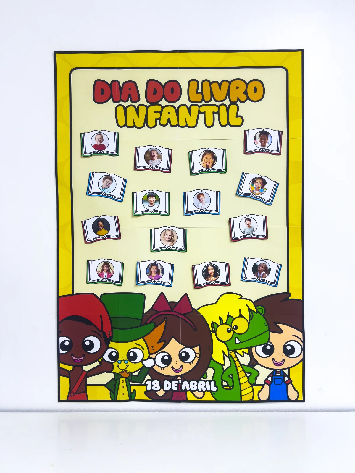 Cartaz Colaborativo Dia do Livro Infantil – Sítio do Picapau Amarelo — amostra 3: Um recurso pedagógico colorido e… Cartaz Colaborativo Dia do Livro Infantil – Sítio do Picapau Amarelo — amostra 3: Um recurso pedagógico colorido e…