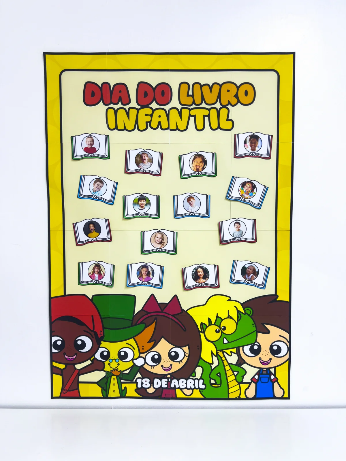 Cartaz Colaborativo Dia do Livro Infantil Sítio do Picapau Amarelo — capa do material