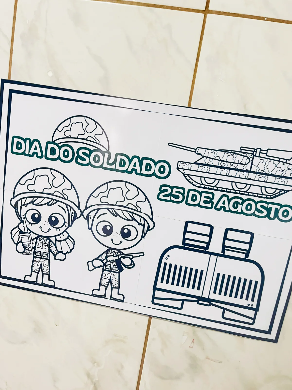 Cartaz Colaborativo Dia do Soldado Revenda — amostra 2: Sobre o Cartaz Colaborativo Dia do Soldado Revenda