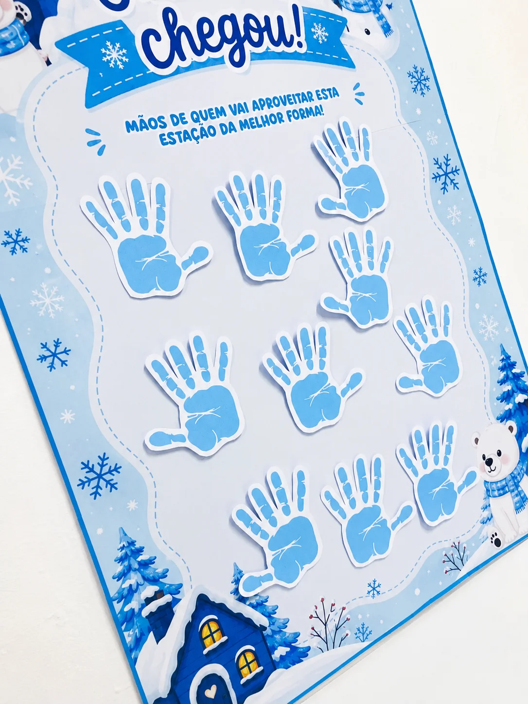 Cartaz Colaborativo Início do Inverno – Material Pedagógico — amostra 3: Uma proposta divertida e afetiva para celebrar a…