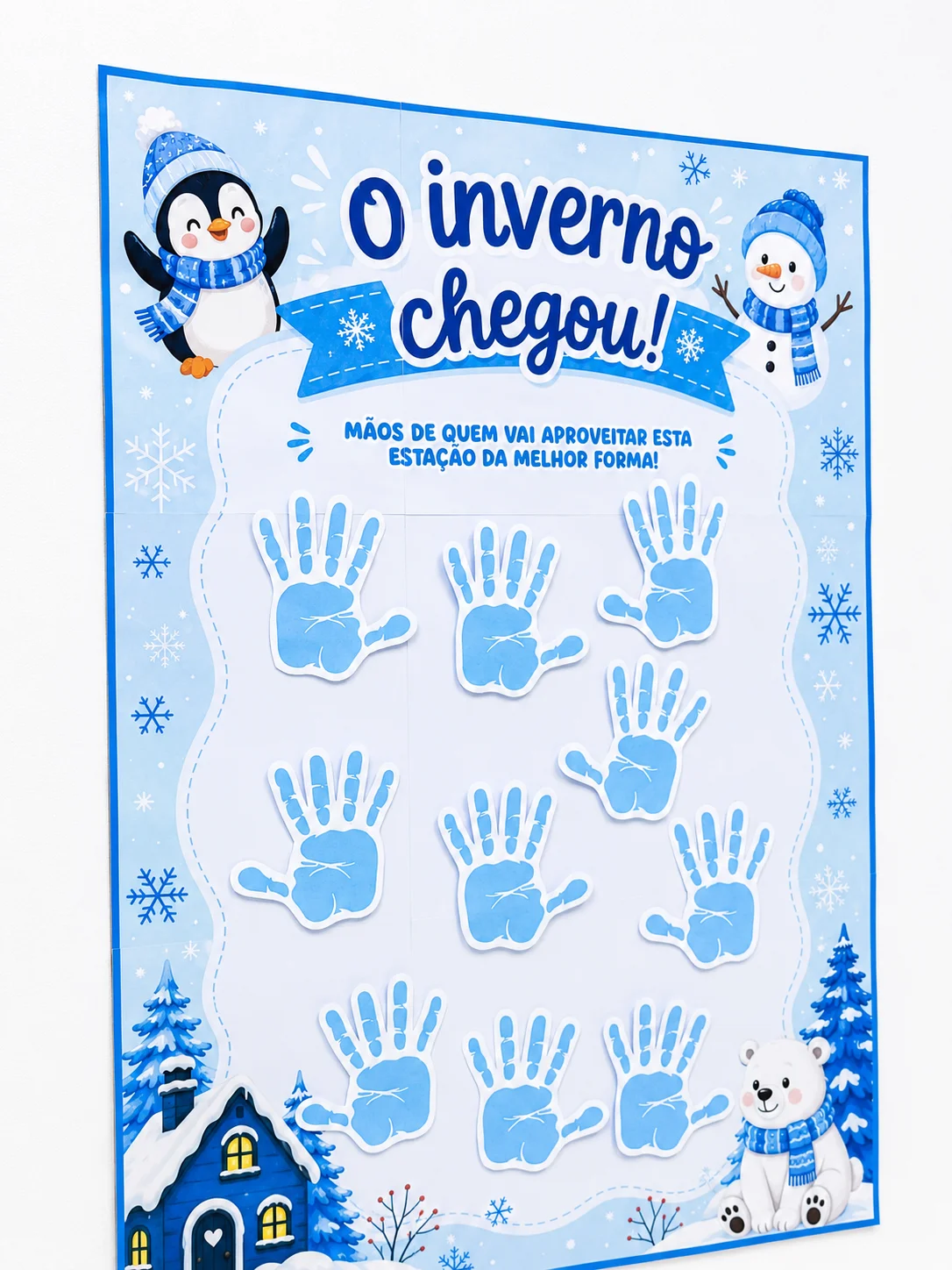 Cartaz Colaborativo Início do Inverno – Material Pedagógico — Alfabetização para Educação Infantil: Uma proposta divertida…