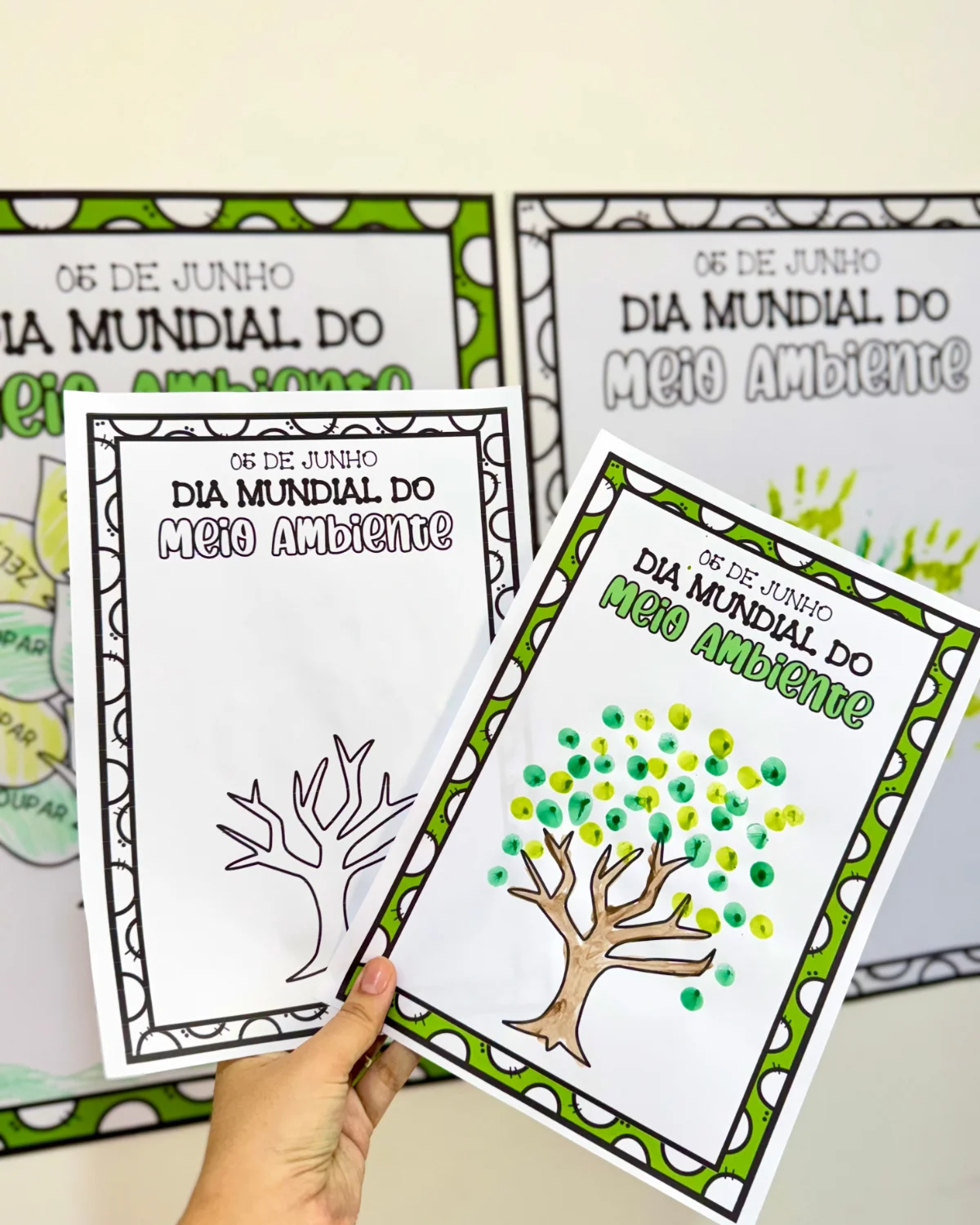 Cartaz Colaborativo Meio Ambiente – PDF para Imprimir — amostra 4: Recurso pedagógico desenvolvido para trabalhar a…