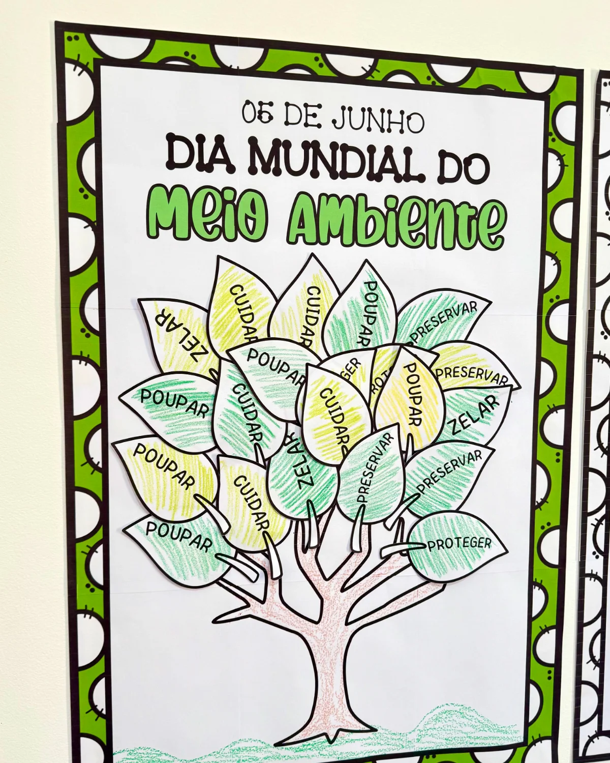 Cartaz Colaborativo Meio Ambiente – PDF para Imprimir — amostra 5: Recurso pedagógico desenvolvido para trabalhar a…