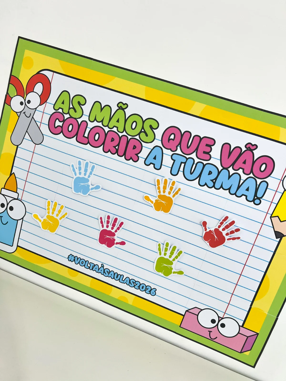 Cartaz Colaborativo Volta às Aulas 2026 – Material Pedagógico — amostra 1: Sobre o Cartaz Colaborativo Volta às Aulas 2026