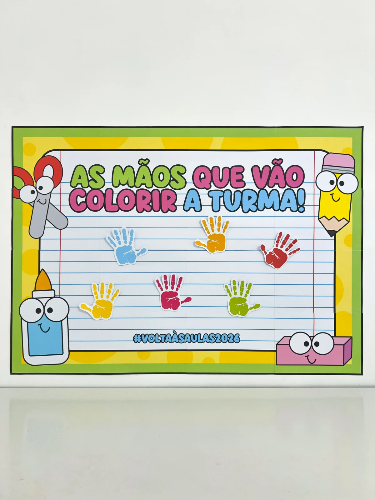 Cartaz Colaborativo Volta às Aulas 2026 – Material Pedagógico — amostra 5: O Cartaz Colaborativo Volta às Aulas 2026 é um…