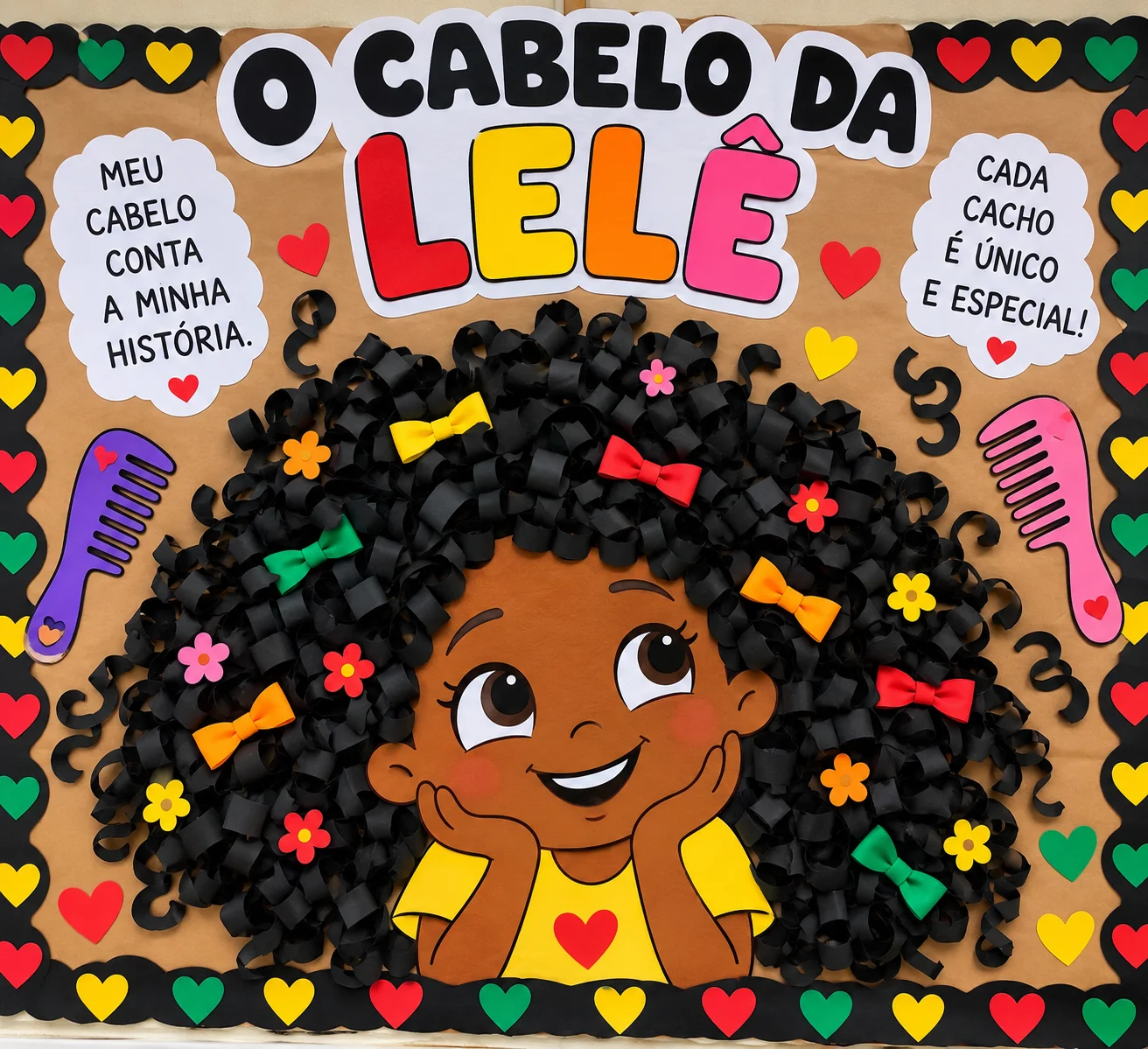 Cartaz coletivo “O Cabelo de Lelê” Consciência Negra Educação Infantil — amostra 3: Cartaz coletivo, O Cabelo de Lelê,… Cartaz coletivo “O Cabelo de Lelê” Consciência Negra Educação Infantil — amostra 3: Cartaz coletivo, O Cabelo de Lelê,…
