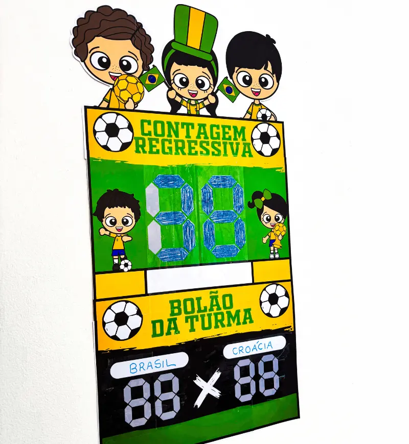 Cartaz Copa do Mundo: Contar e Torcer com a Turma — amostra 4: Para quem é indicado