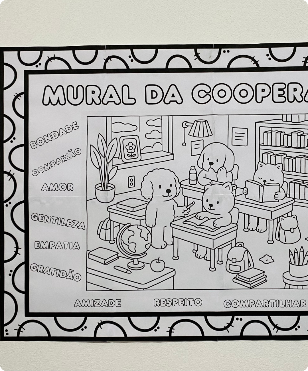 Cartaz de cooperação para imprimir – Bobbie Goods — amostra 1: Uma atividade para colocar a cooperação em prática