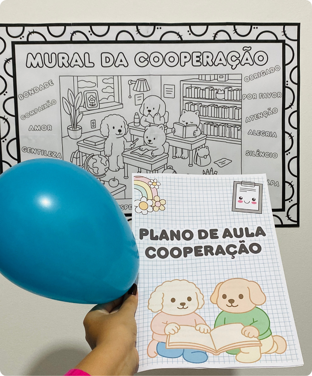 Cartaz de cooperação para imprimir – Bobbie Goods — amostra 4: Para quem o material é indicado
