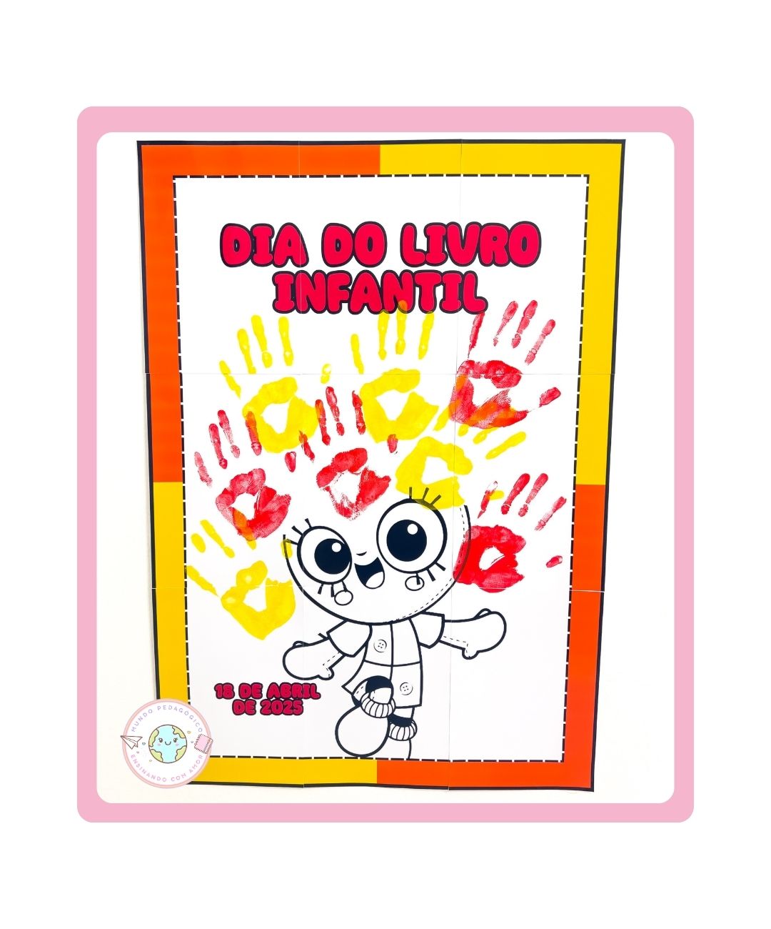 Cartaz de Emília para imprimir – Dia do Livro Infantil — Alfabetização para Educação Infantil: Leve o Dia do Livro Infantil…