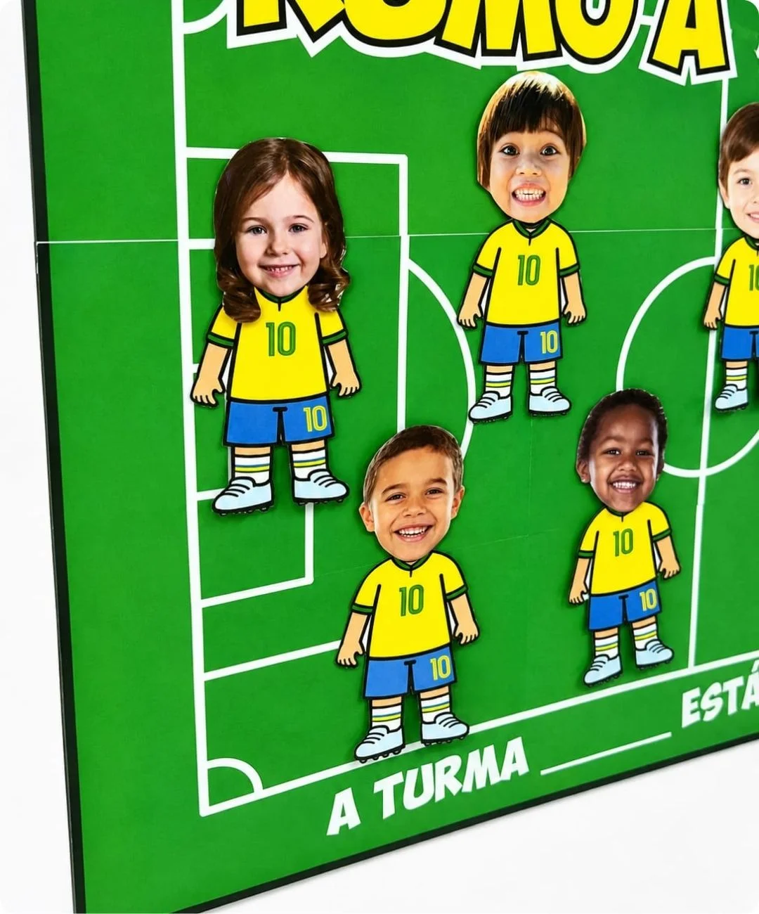 Cartaz de futebol para imprimir — Educação Infantil e Fundamental — amostra 4: Indicação de uso