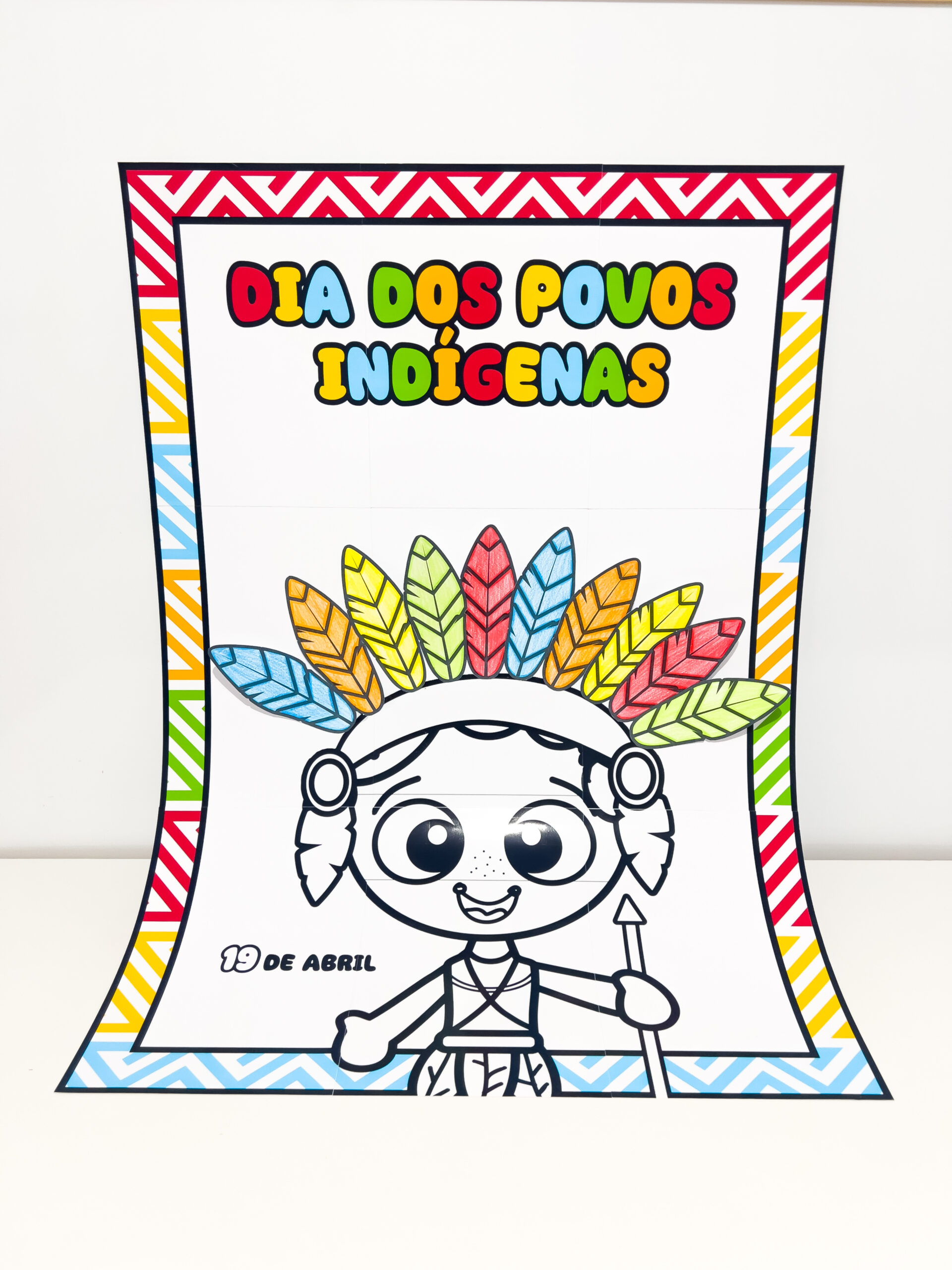 Cartaz de povos indígenas para imprimir — amostra 4: Para quem a proposta é indicada