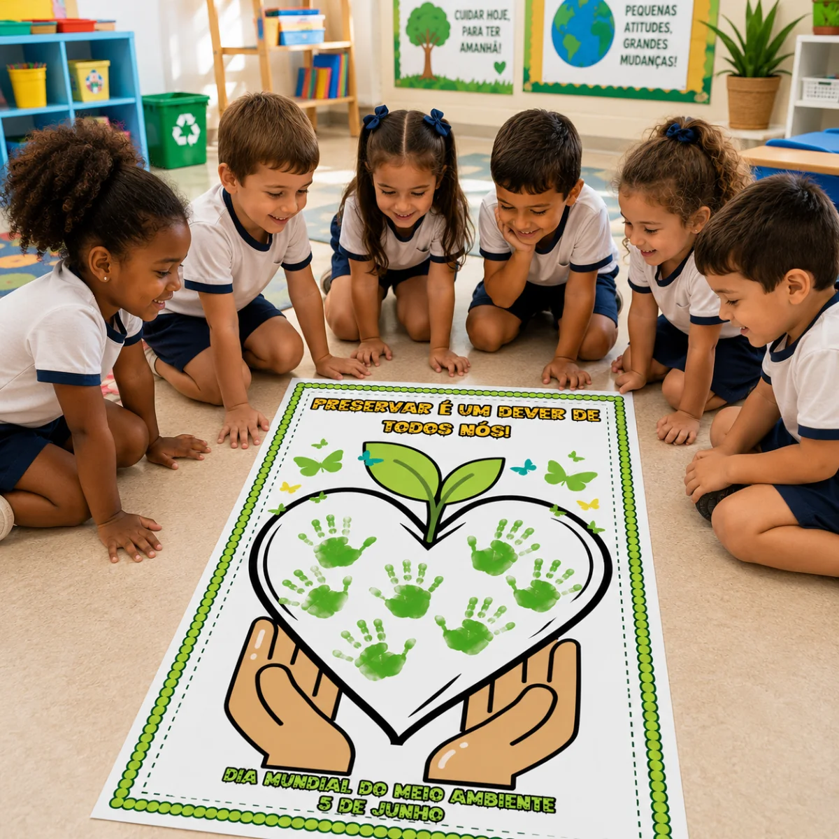 🌱💚 CARTAZ INTERATIVO – DIA DO MEIO AMBIENTE 💚🌱 — capa do material