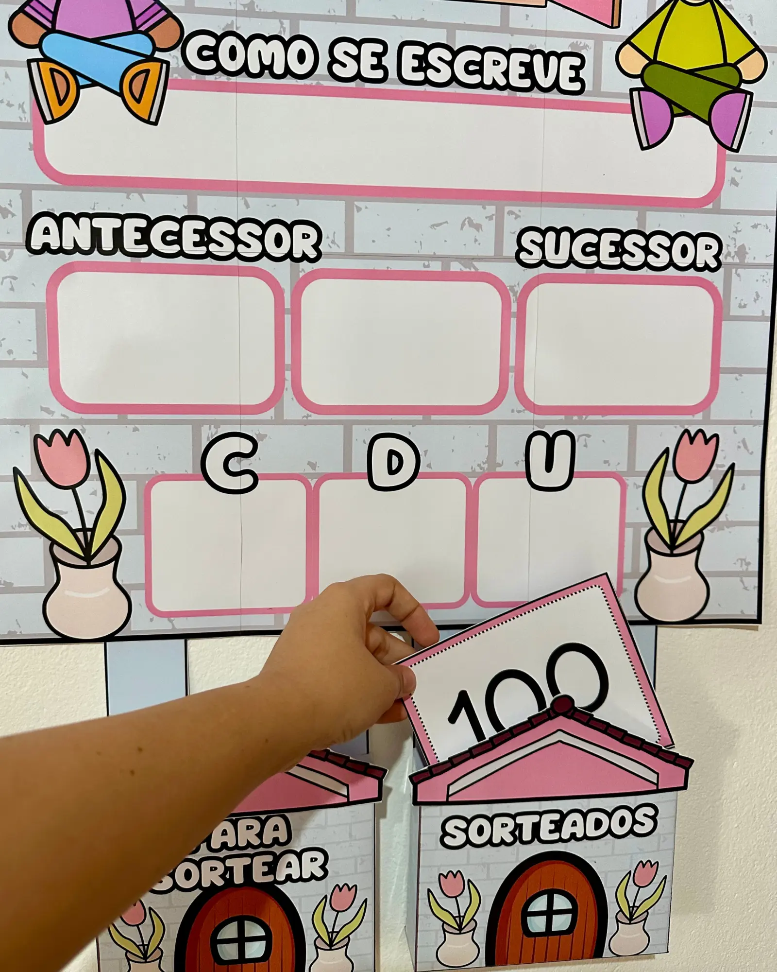 Cartaz Número do Dia Ensino fundamental Pronto para imprimir — Matemática para Todas as séries: O cartaz Númerodo Dia vai…