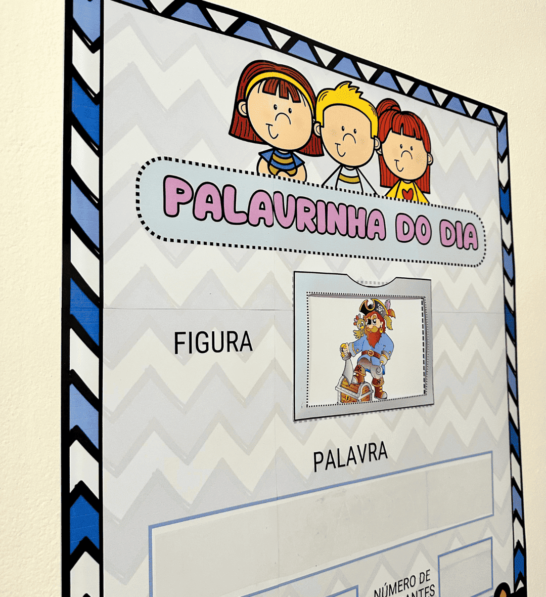 Cartaz Palavrinha do Dia em PDF para Alfabetização — Alfabetização para Educação Infantil: Transforme a palavra do dia em…
