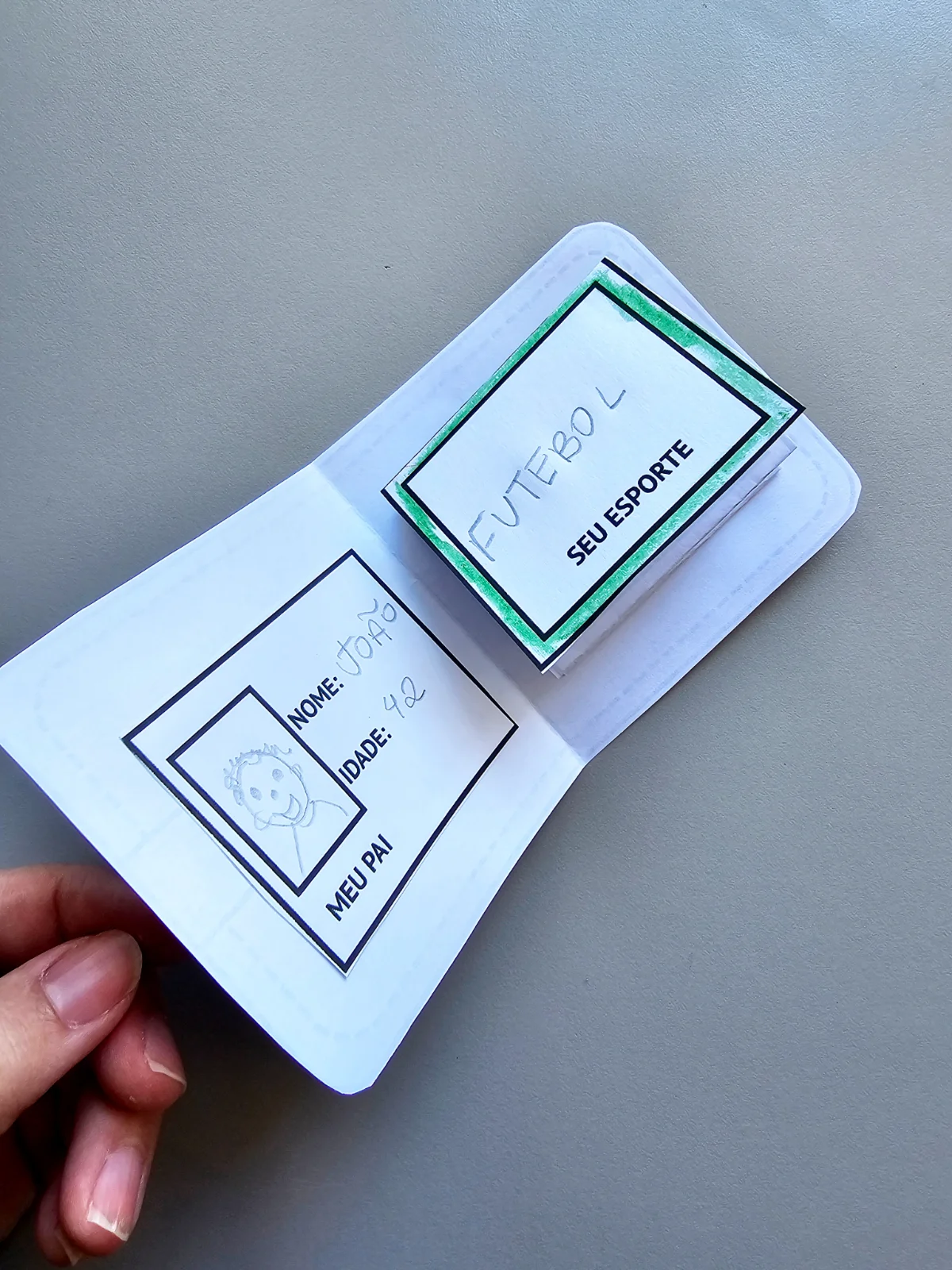 Carteira do Papai – Atividade e Lembrancinha para o Dia dos Pais — amostra 1: Atividade para o Dia dos Pais em que as…