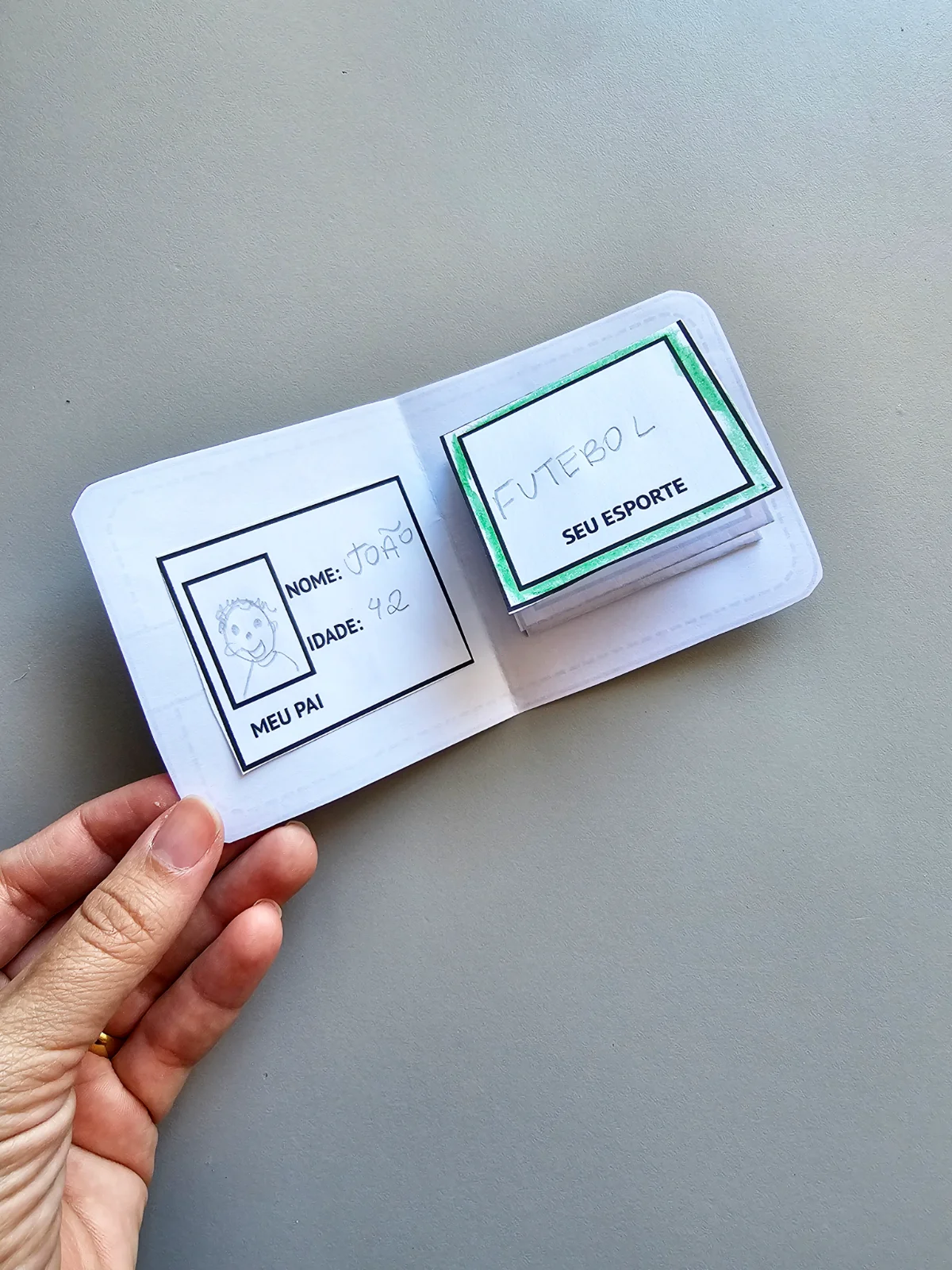 Carteira do Papai – Atividade e Lembrancinha para o Dia dos Pais — amostra 3: Atividade para o Dia dos Pais em que as…