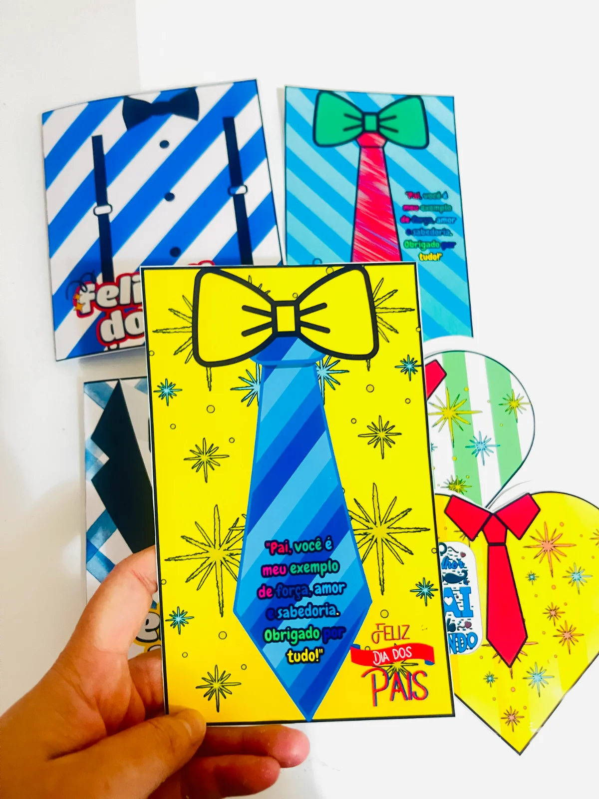 Cartõezinhos de Dia dos Pais Prontos para imprimir — amostra 2: Transforme o amor das crianças em um presente cheio de… Cartõezinhos de Dia dos Pais Prontos para imprimir — amostra 2: Transforme o amor das crianças em um presente cheio de…