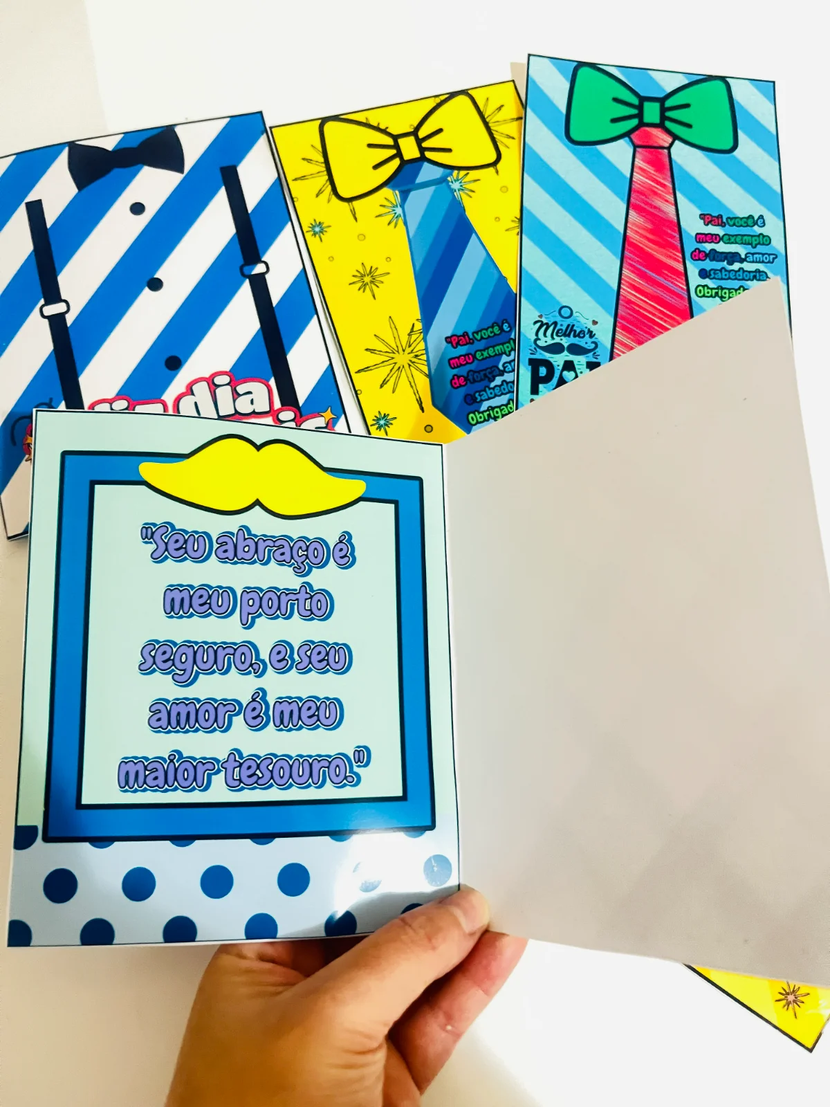 Cartõezinhos de Dia dos Pais Prontos para imprimir — amostra 3: Transforme o amor das crianças em um presente cheio de… Cartõezinhos de Dia dos Pais Prontos para imprimir — amostra 3: Transforme o amor das crianças em um presente cheio de…
