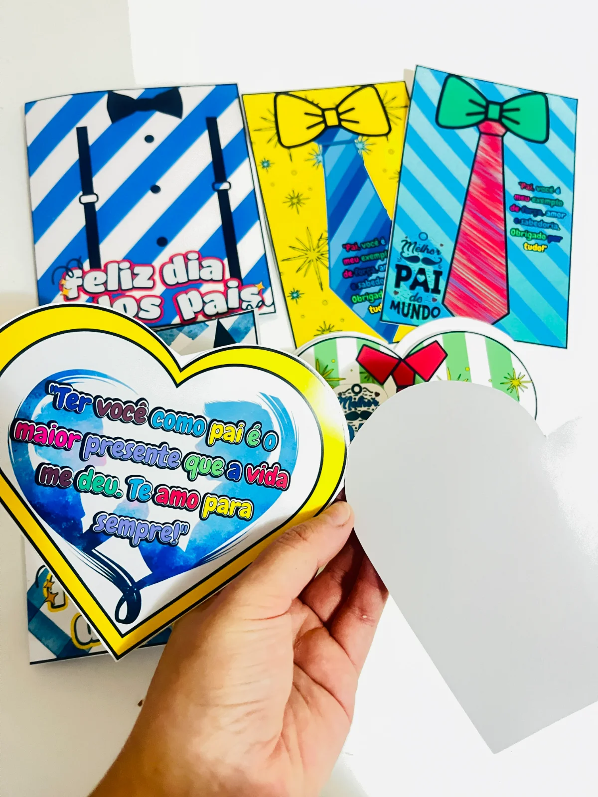 Cartõezinhos de Dia dos Pais Prontos para imprimir — amostra 4: Transforme o amor das crianças em um presente cheio de… Cartõezinhos de Dia dos Pais Prontos para imprimir — amostra 4: Transforme o amor das crianças em um presente cheio de…