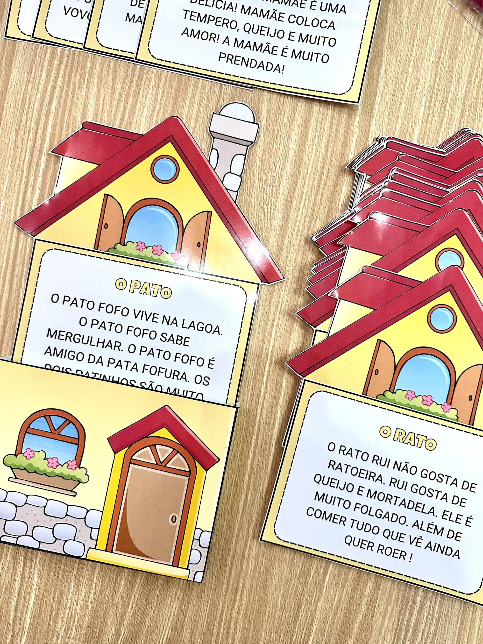 Casinha da Leitura : Atividades de Leitura Ensino Fundamental — amostra 2: O arquivo Casinha da Leitura inclui 26 textos…