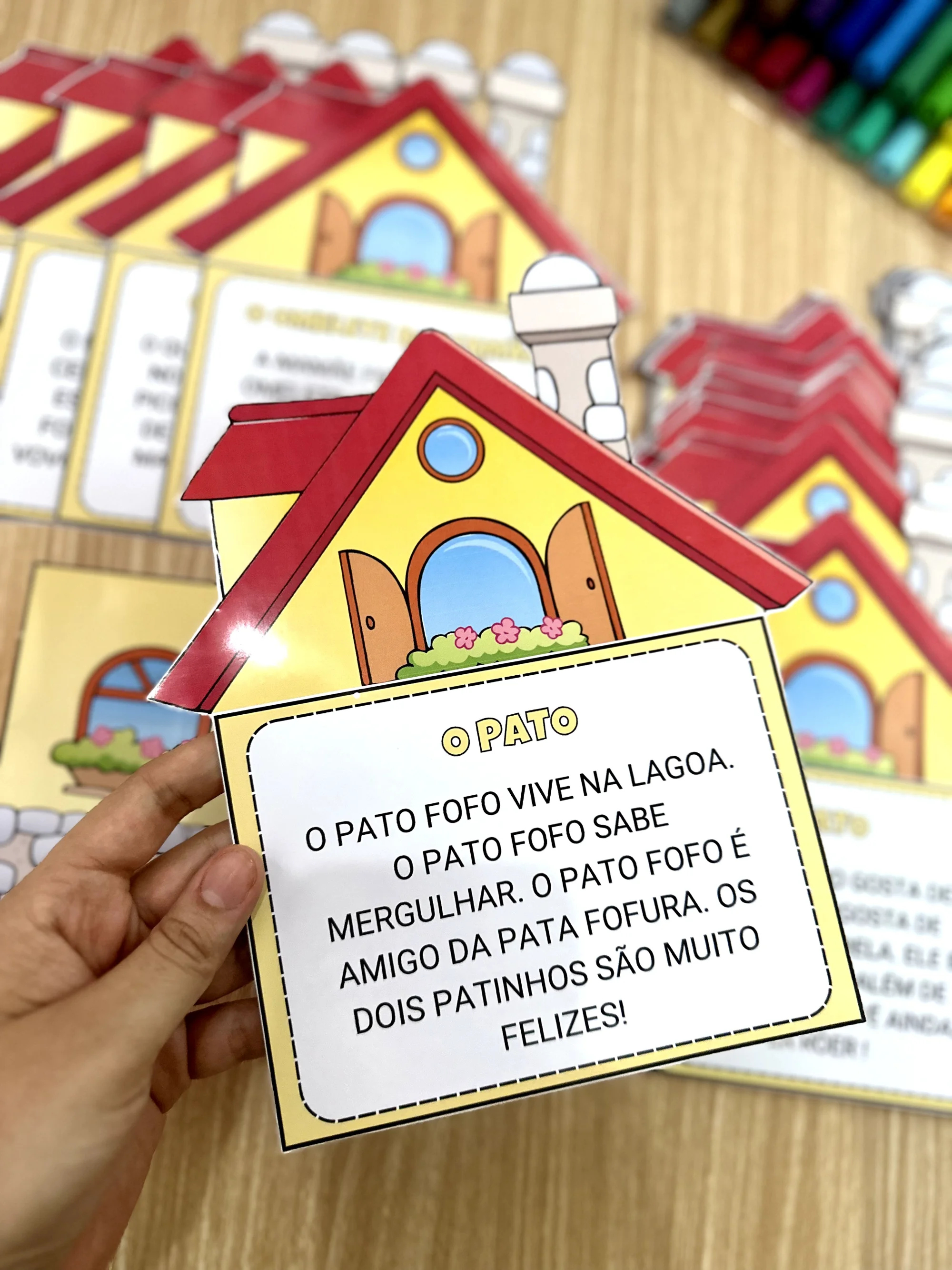 Casinha da Leitura : Atividades de Leitura Ensino Fundamental — amostra 3: O arquivo Casinha da Leitura inclui 26 textos…