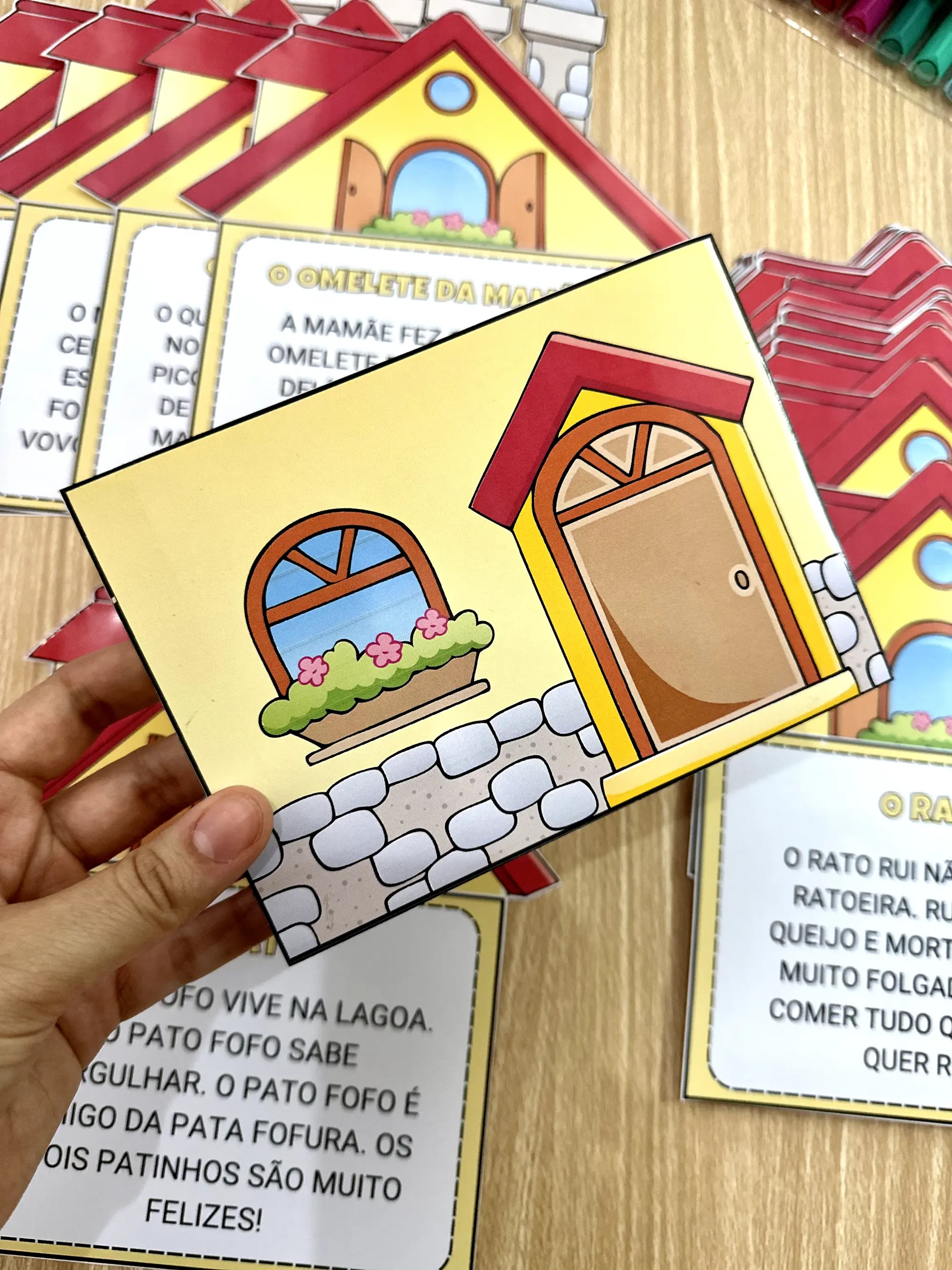 Casinha da Leitura : Atividades de Leitura Ensino Fundamental — amostra 4: O arquivo Casinha da Leitura inclui 26 textos…
