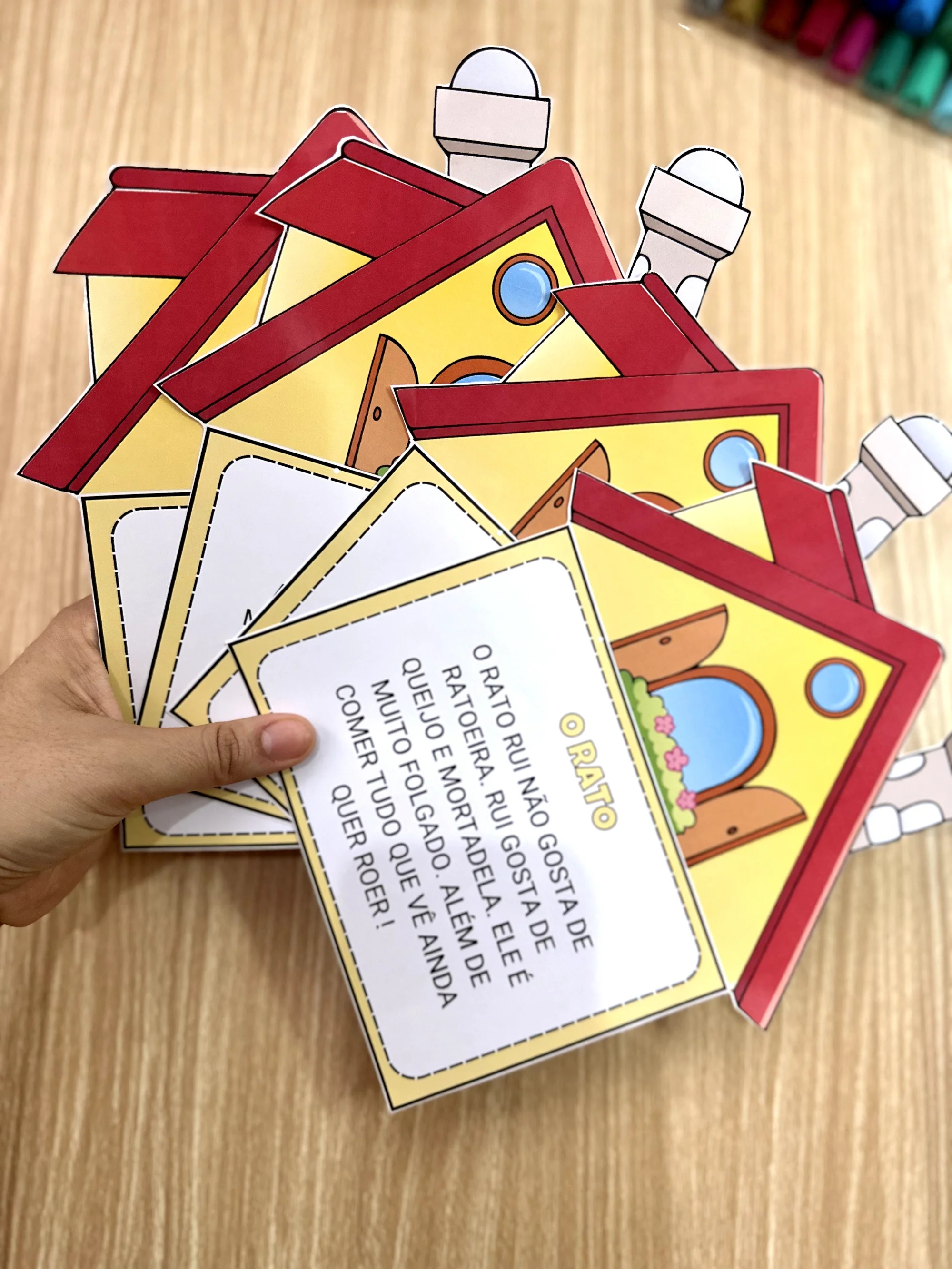 Casinha da Leitura : Atividades de Leitura Ensino Fundamental — amostra 6: O arquivo Casinha da Leitura inclui 26 textos…