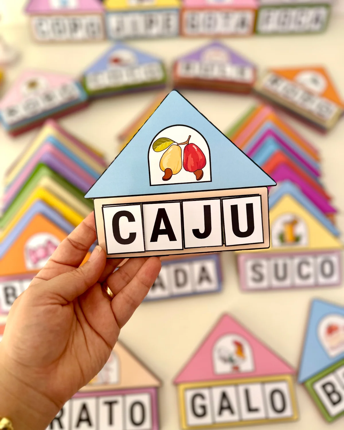 Casinha das Palavras — amostra 6: Recurso pedagógico em PDF com 74 palavras móveis para trabalhar leitura, escrita,… Casinha das Palavras — amostra 6: Recurso pedagógico em PDF com 74 palavras móveis para trabalhar leitura, escrita,…