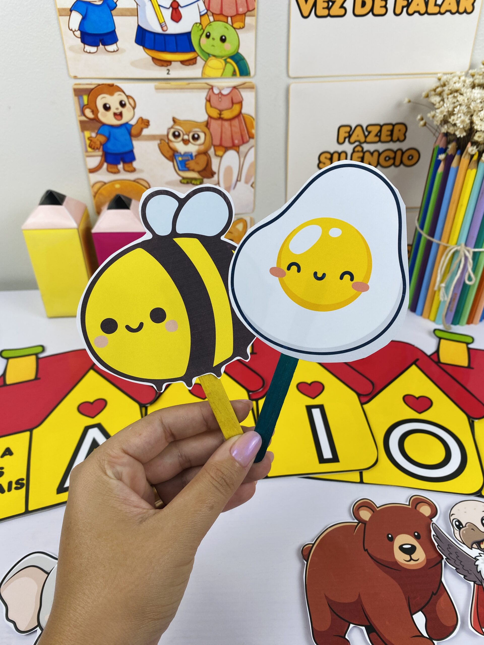 Casinha das vogais – PDF para Imprimir | Educação Infantil e Alfabetização — amostra 1: Sobre o CASINHA DAS VOGAIS